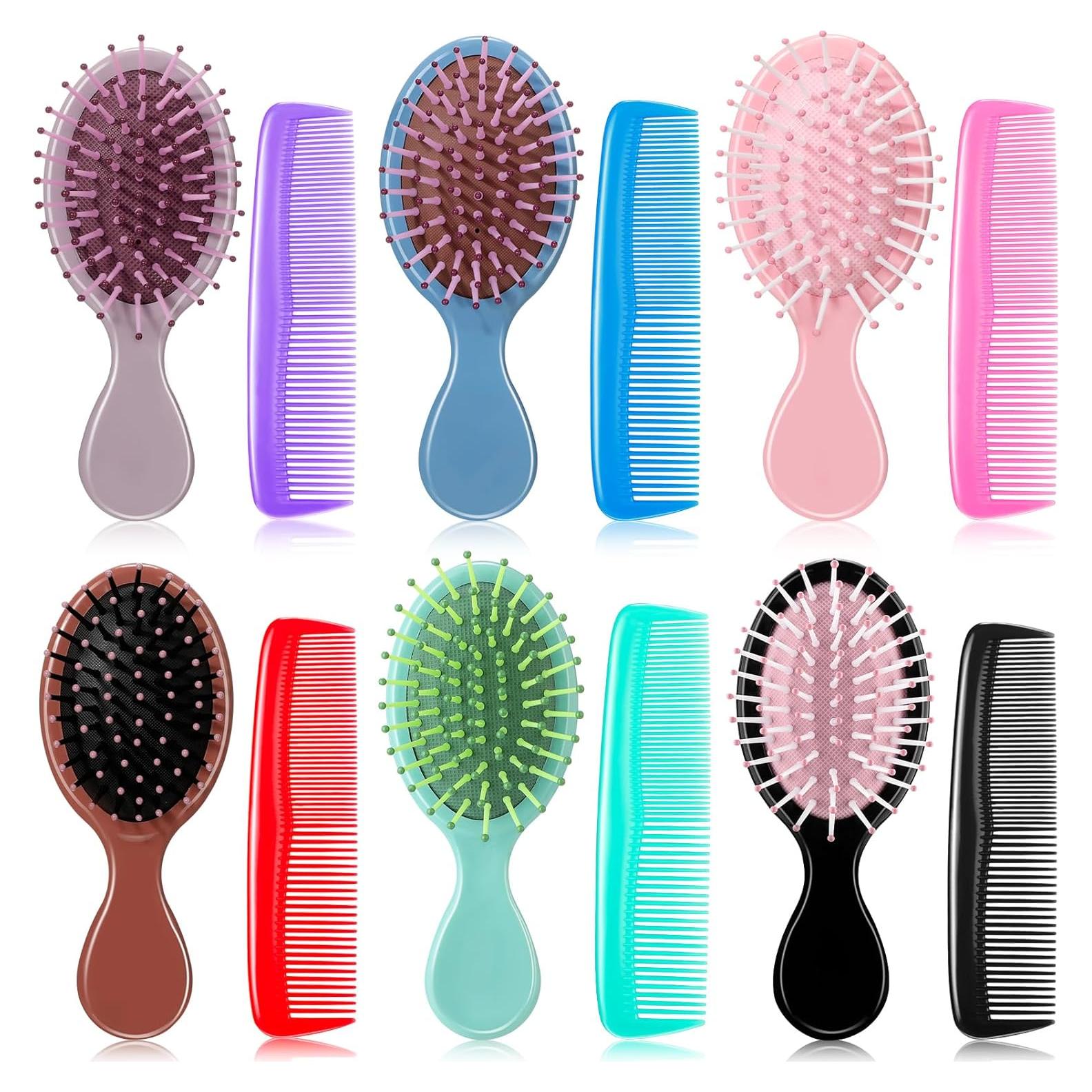 Juego de Cepillos y Peines de Viaje Nuanchu - 12 Piezas