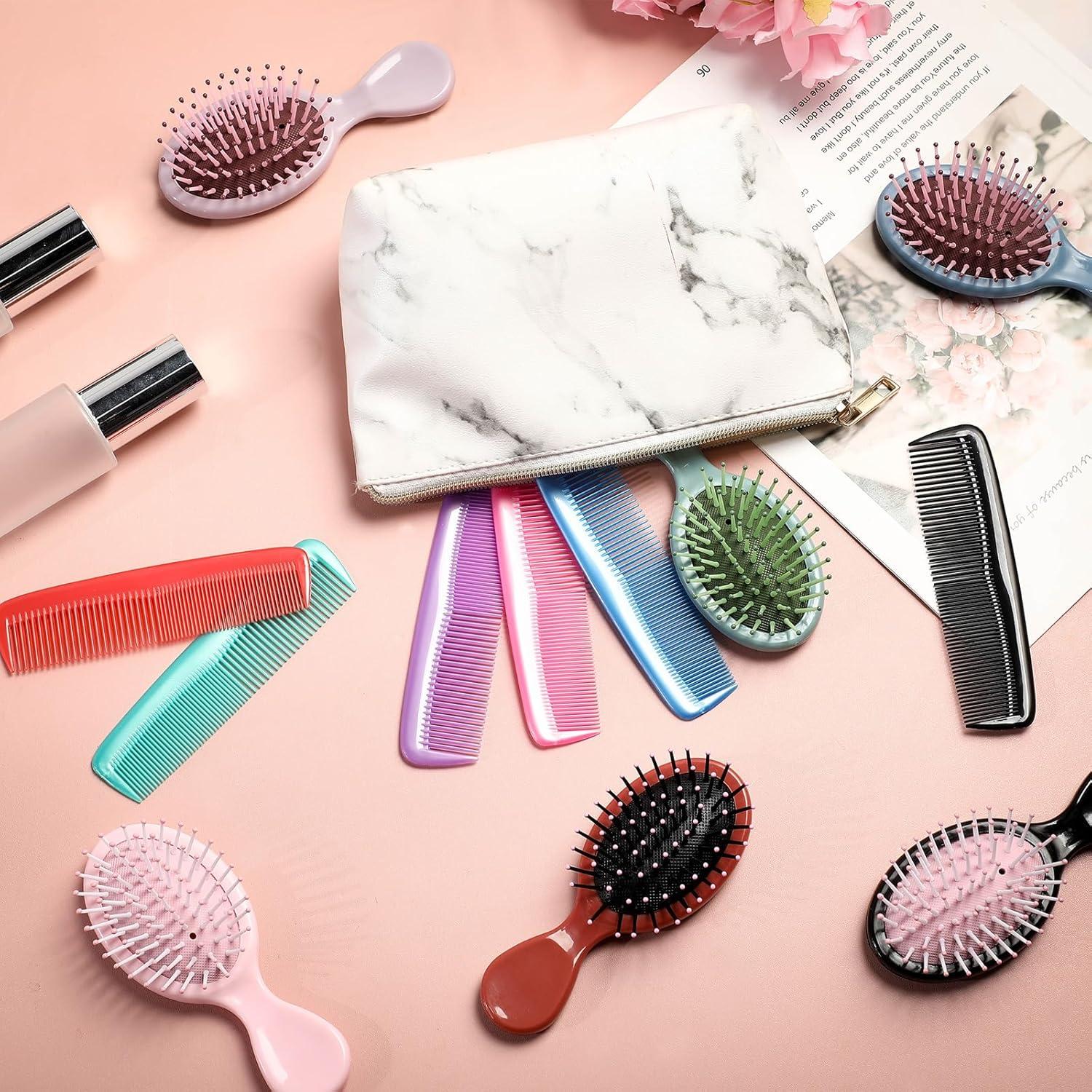 Juego de Cepillos y Peines de Viaje Nuanchu - 12 Piezas