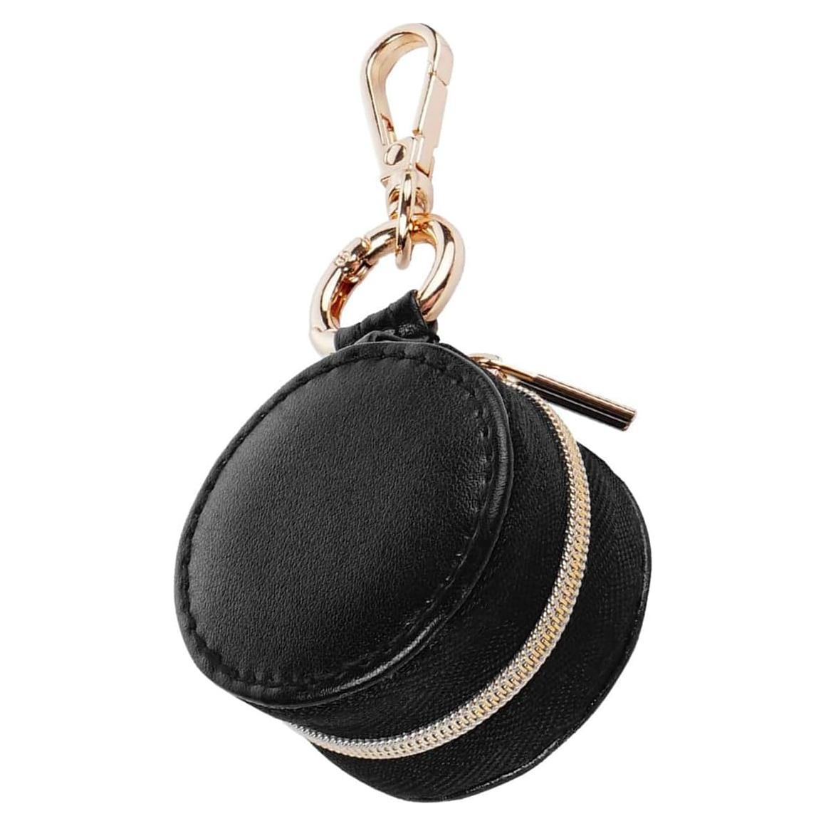 Caja de Joyería de Viaje BWTRQ Negra - Organizador Portátil 5x5x3 cm