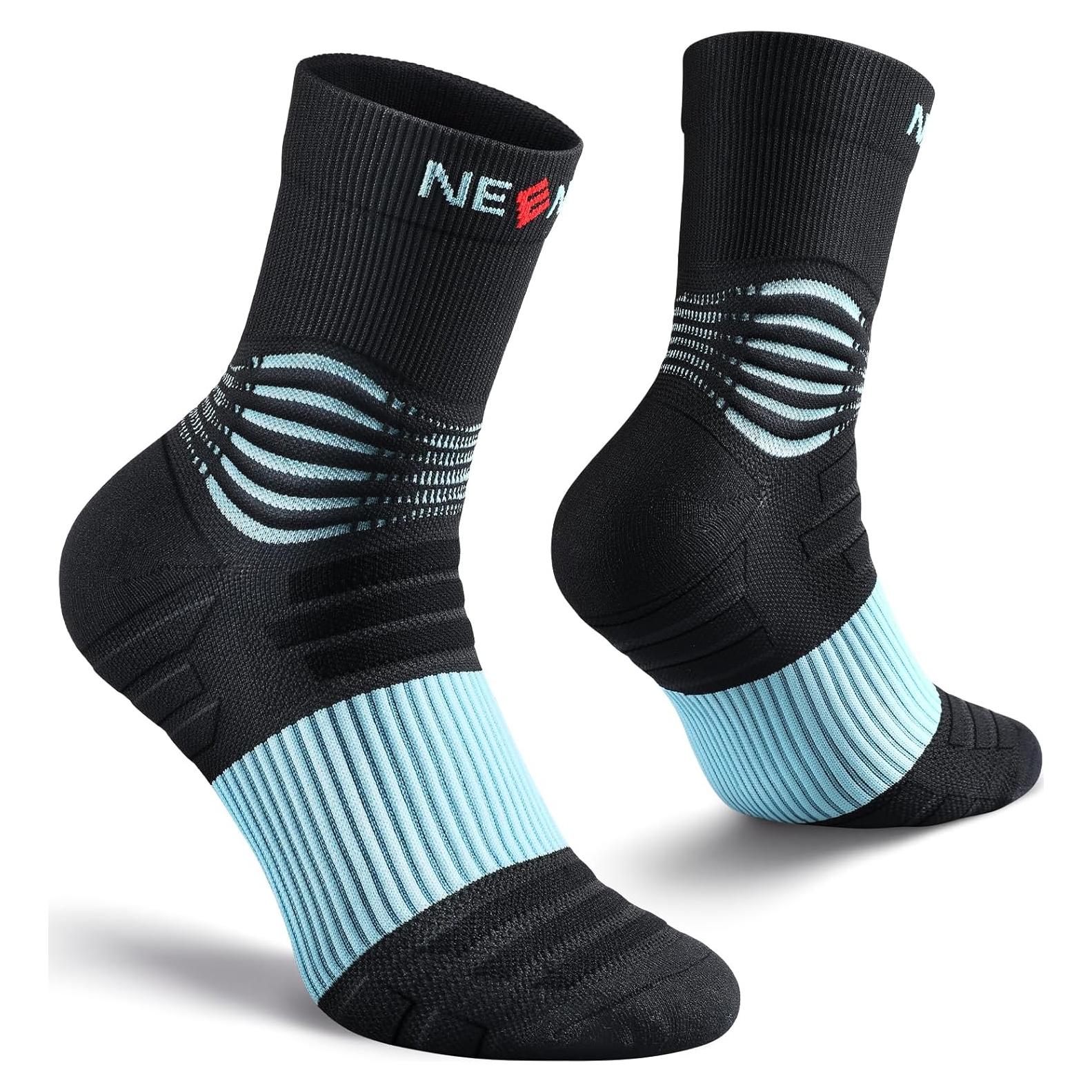 Calcetines de Compresión Médica NEENCA 20-30 mmHg para Tobillo