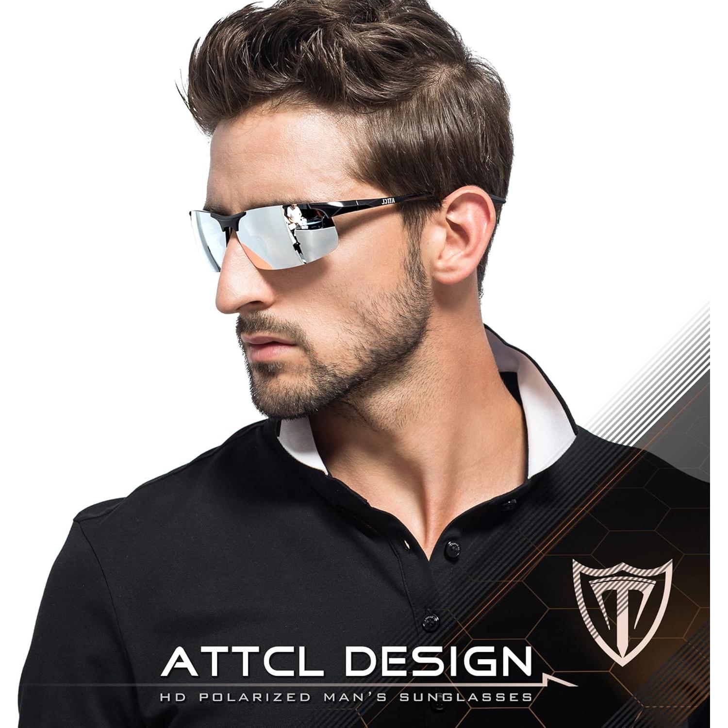 Gafas de sol polarizadas ATTCL - Marco ligero Al-Mg UV400