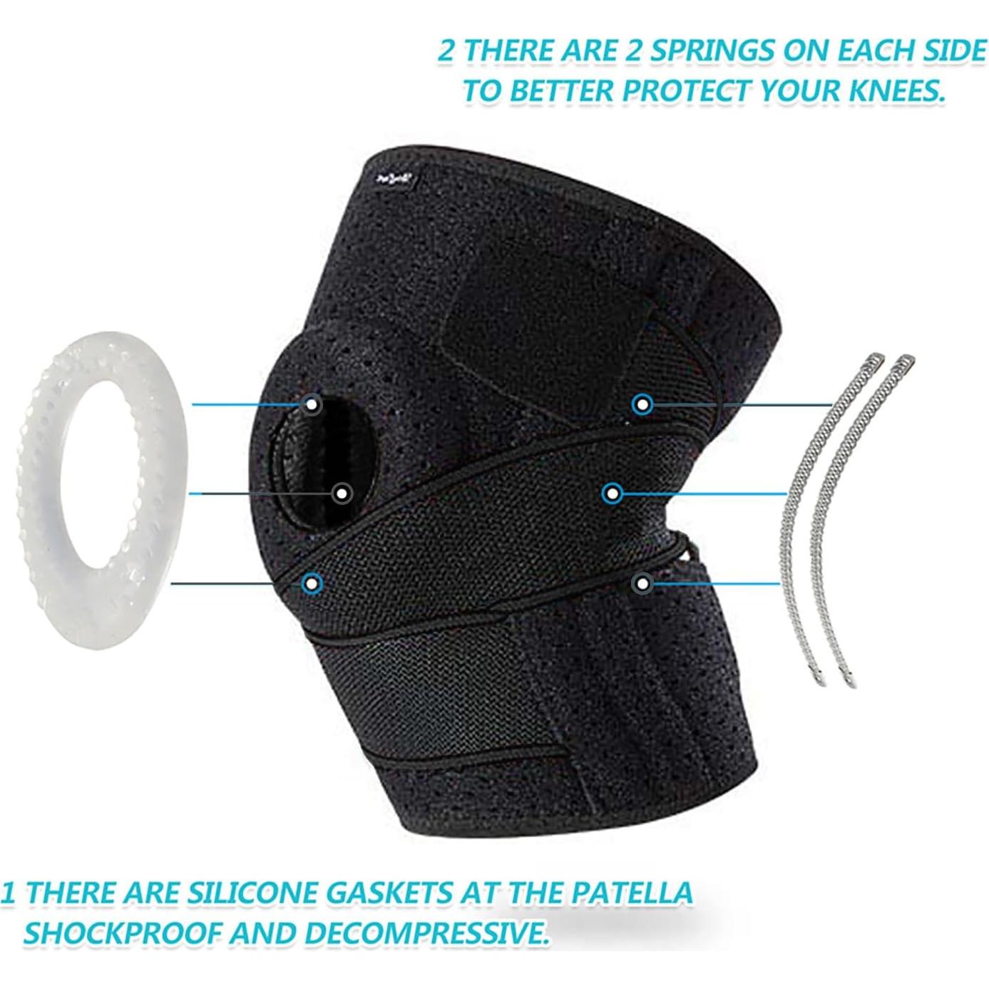 Rodillera de Compresión DOUFURT Unisex para Alivio de Dolor