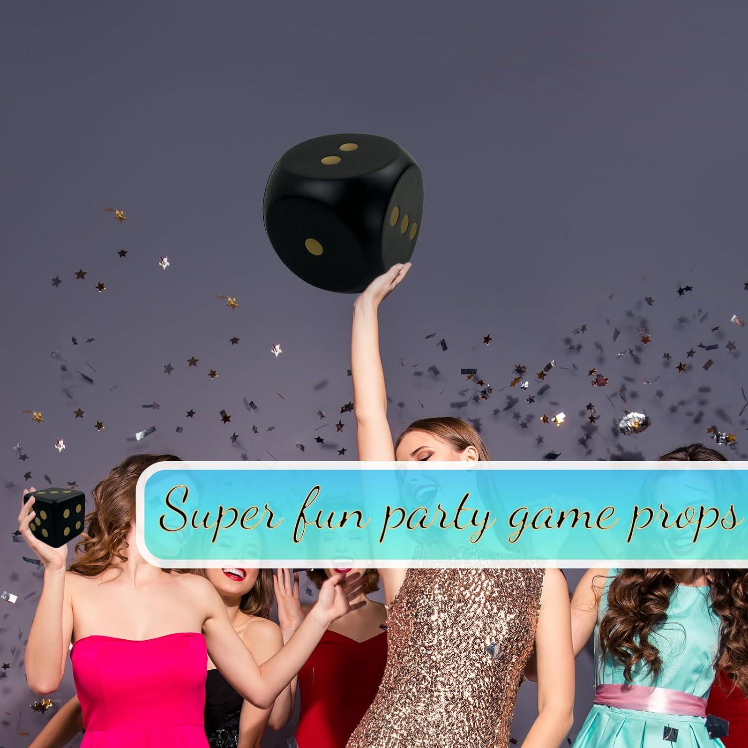 Dados de espuma jumbo Funnysquee 15x15 cm educativos