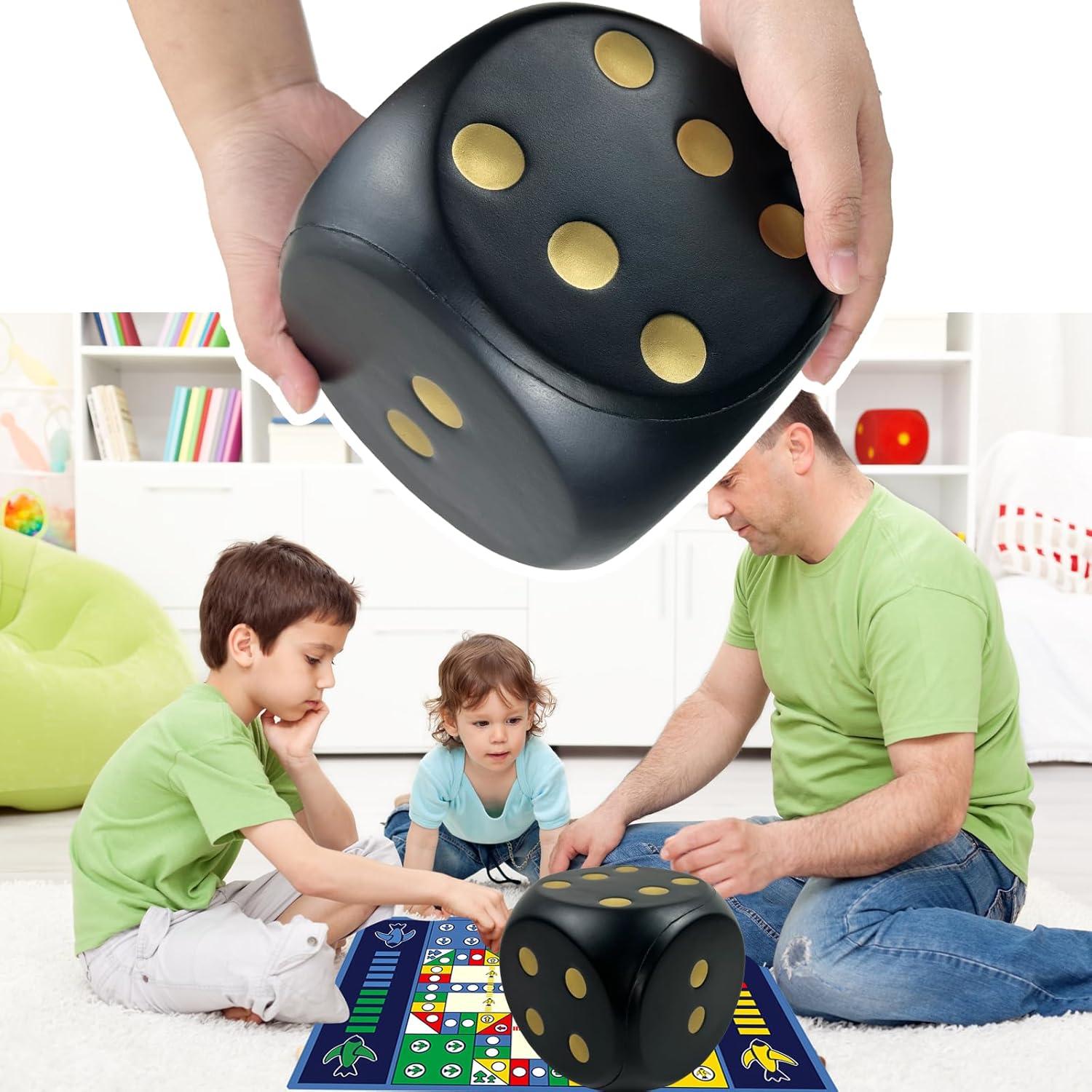 Dados de espuma jumbo Funnysquee 15x15 cm educativos