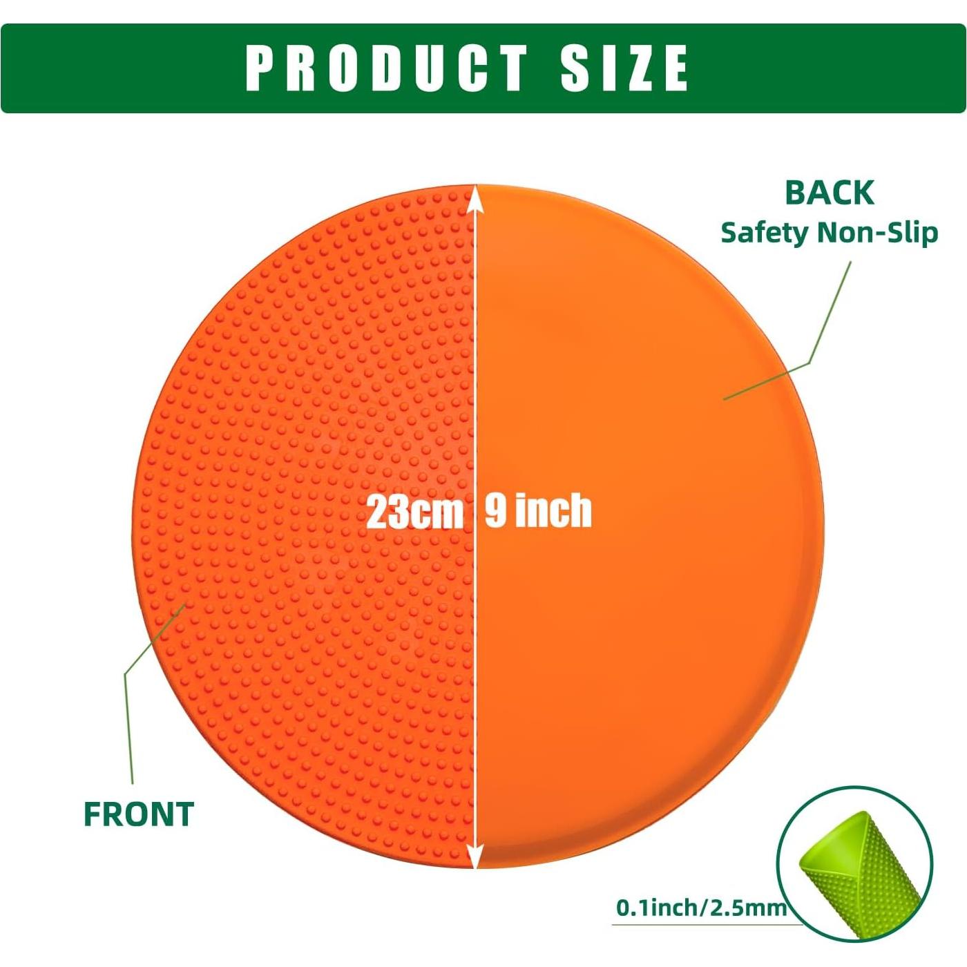 Marcadores de Piso Antideslizantes Aryjmz 22.86 cm 12 Piezas