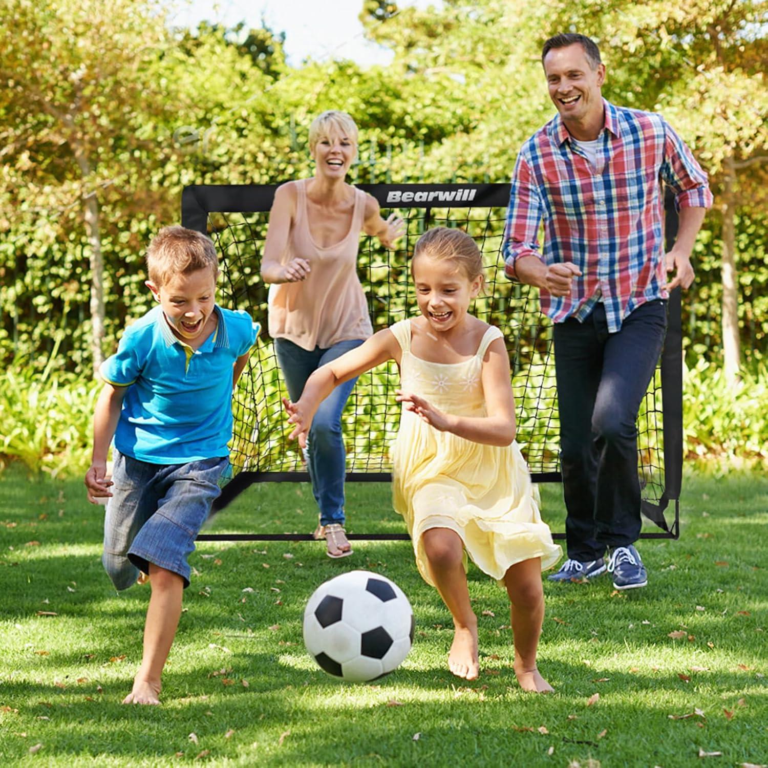 Portería de Fútbol Bearwill, Conjunto 2 Porterías 1.22x0.91m