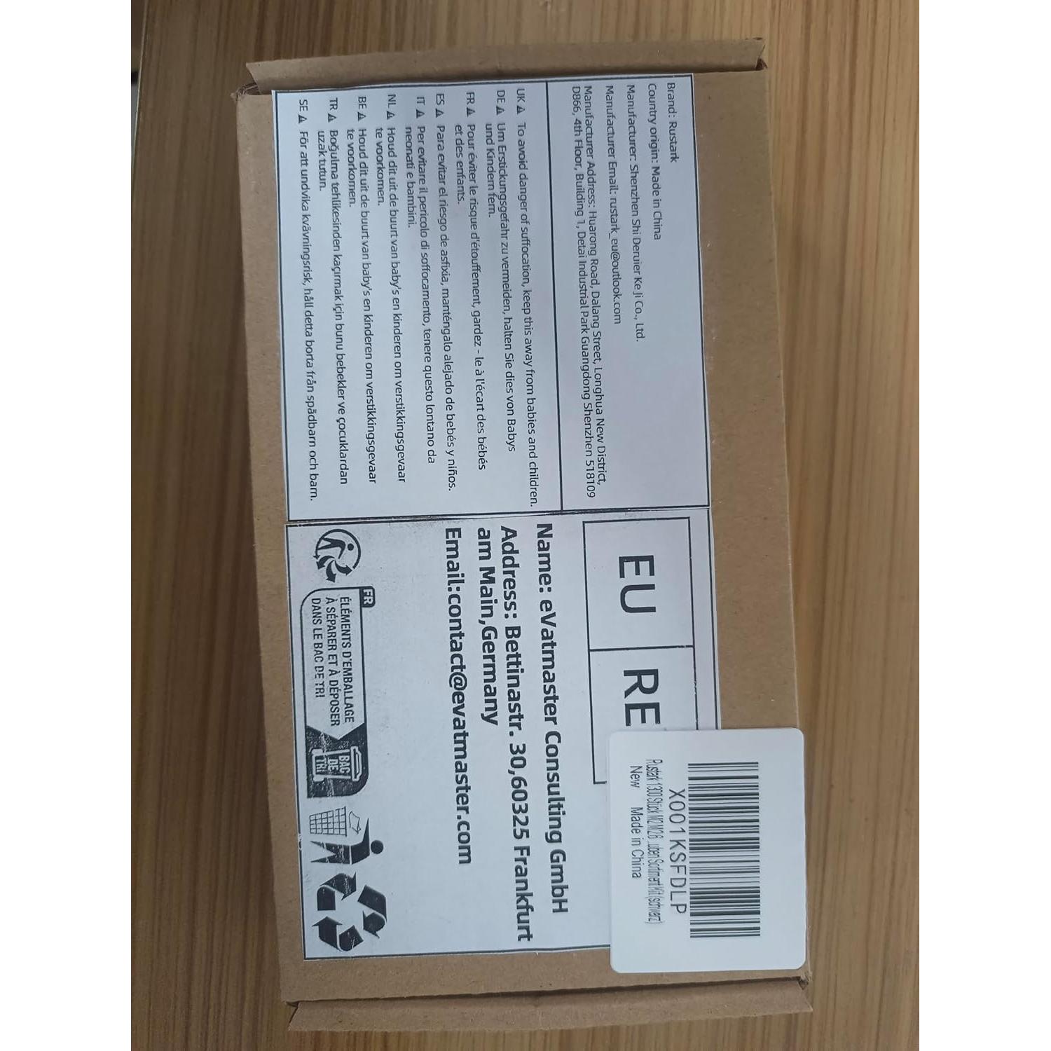 Kit de Tornillos M2 M2.6 Rustark 1300Pcs Cabeza Plana 5-16mm