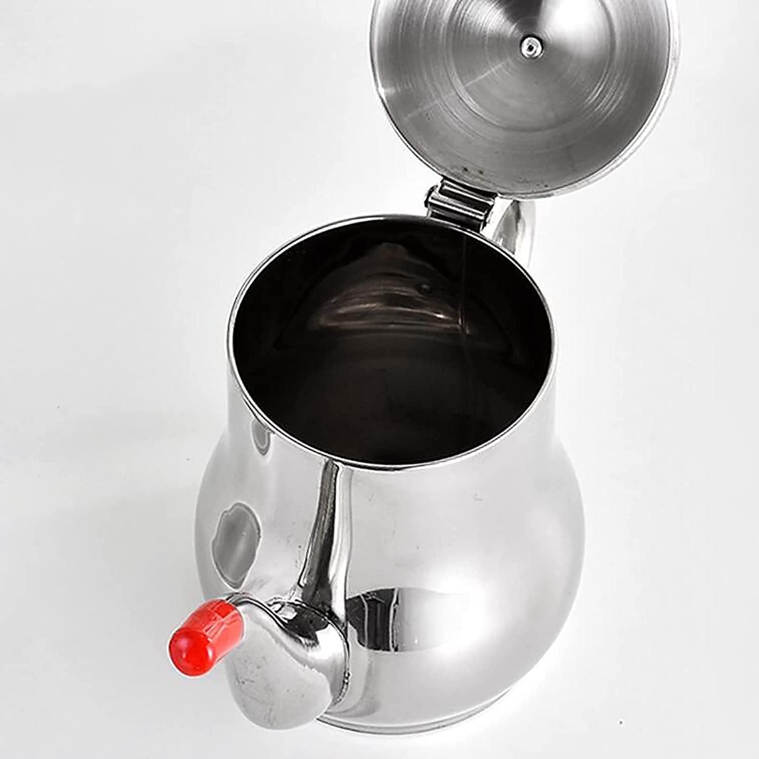 Olla Filtro de Aceite Ujicde Acero Inoxidable 24oz con Tapa