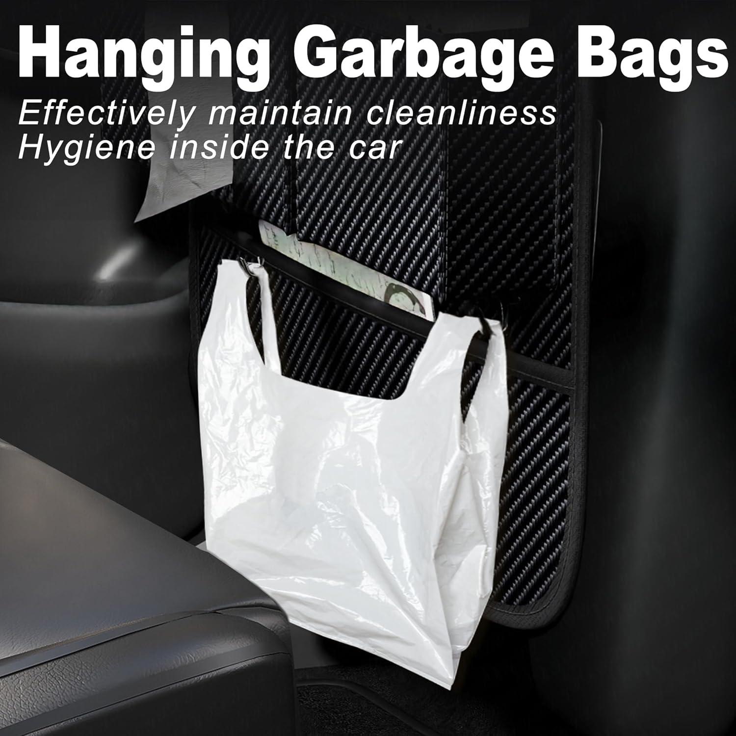 Organizador de Asiento Trasero XDV Fibra de Carbono 1 Pcs