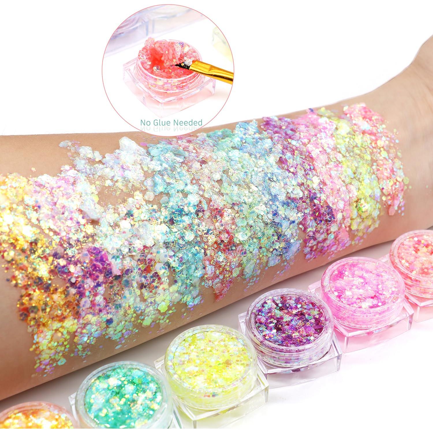 Gel Brillante UV 12 Colores FindinBeauty - Sin Pegamento, 3g