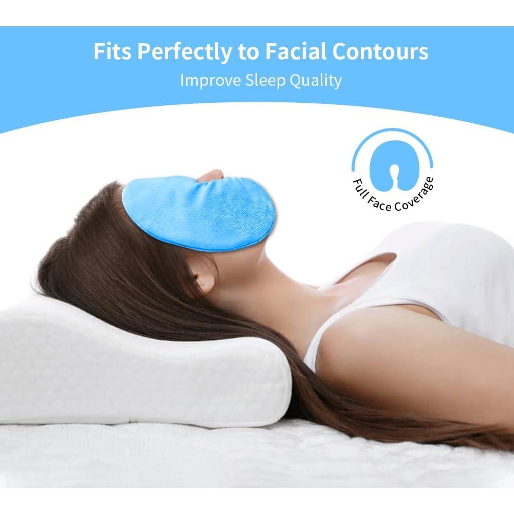 Mascarilla Calentadora Facial Conbella 26x23cm Alivio Dolor