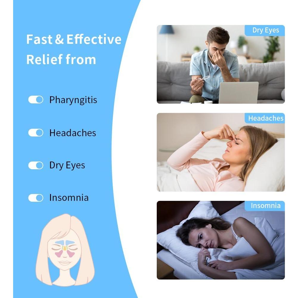 Mascarilla Calentadora Facial Conbella 26x23cm Alivio Dolor