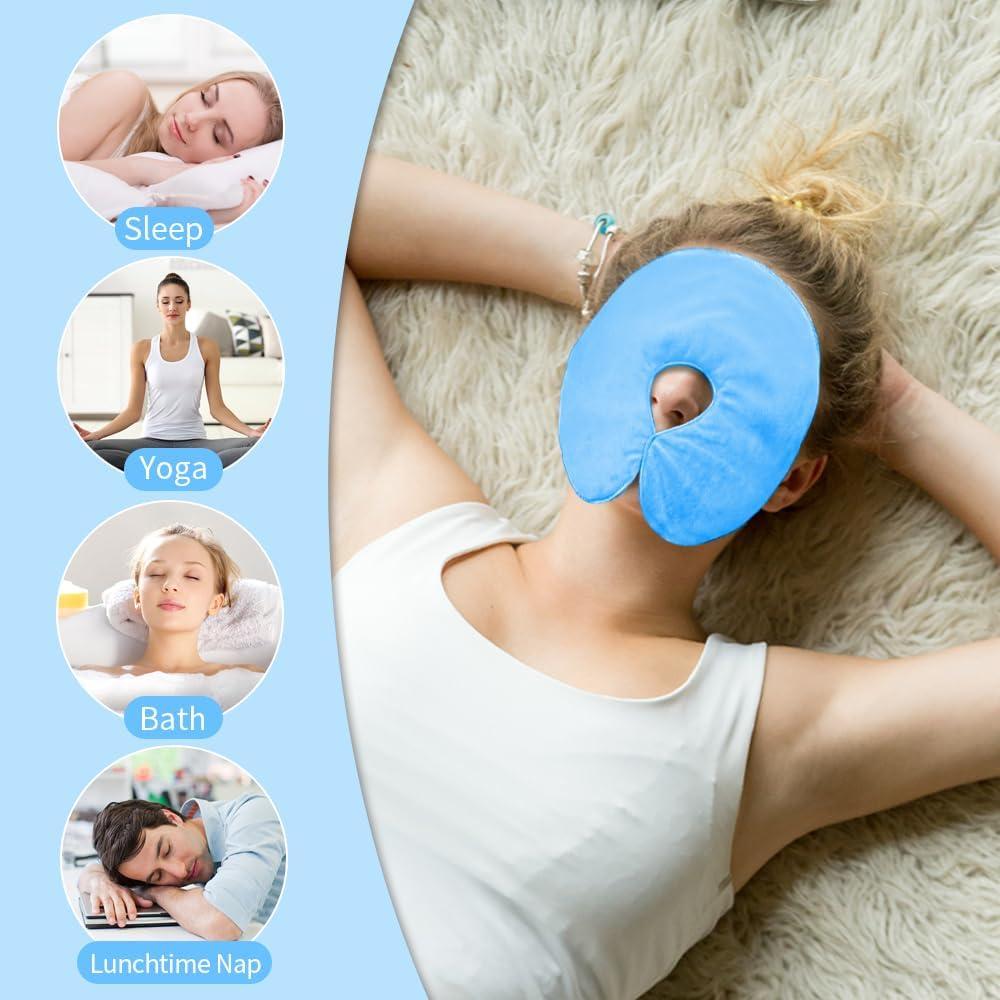 Mascarilla Calentadora Facial Conbella 26x23cm Alivio Dolor