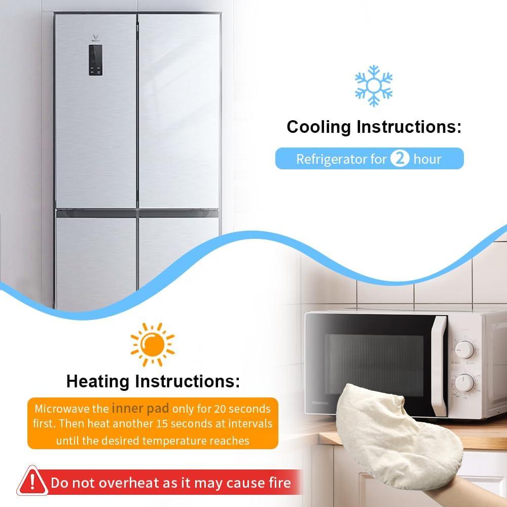 Mascarilla Calentadora Facial Conbella 26x23cm Alivio Dolor