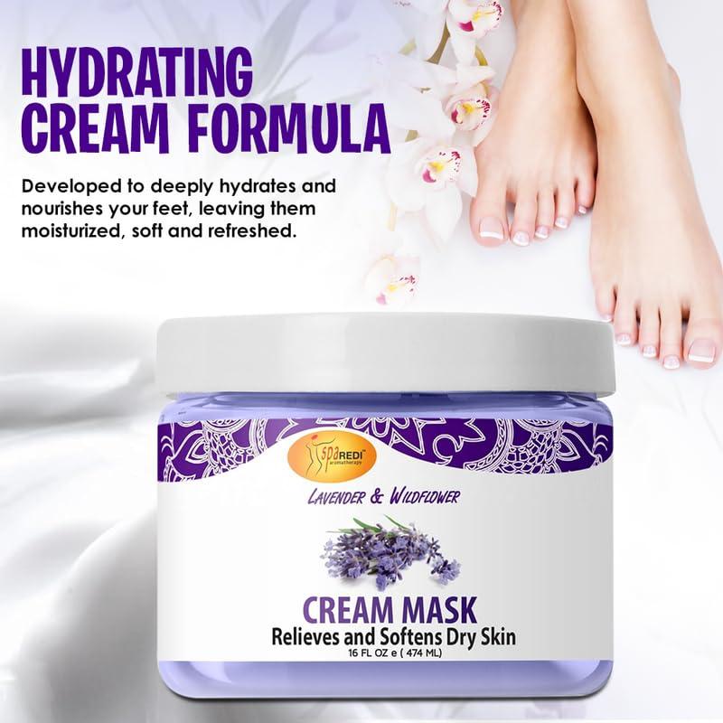 Crema y Mascarilla SPA REDI para Cuerpo y Pies 453.6 g