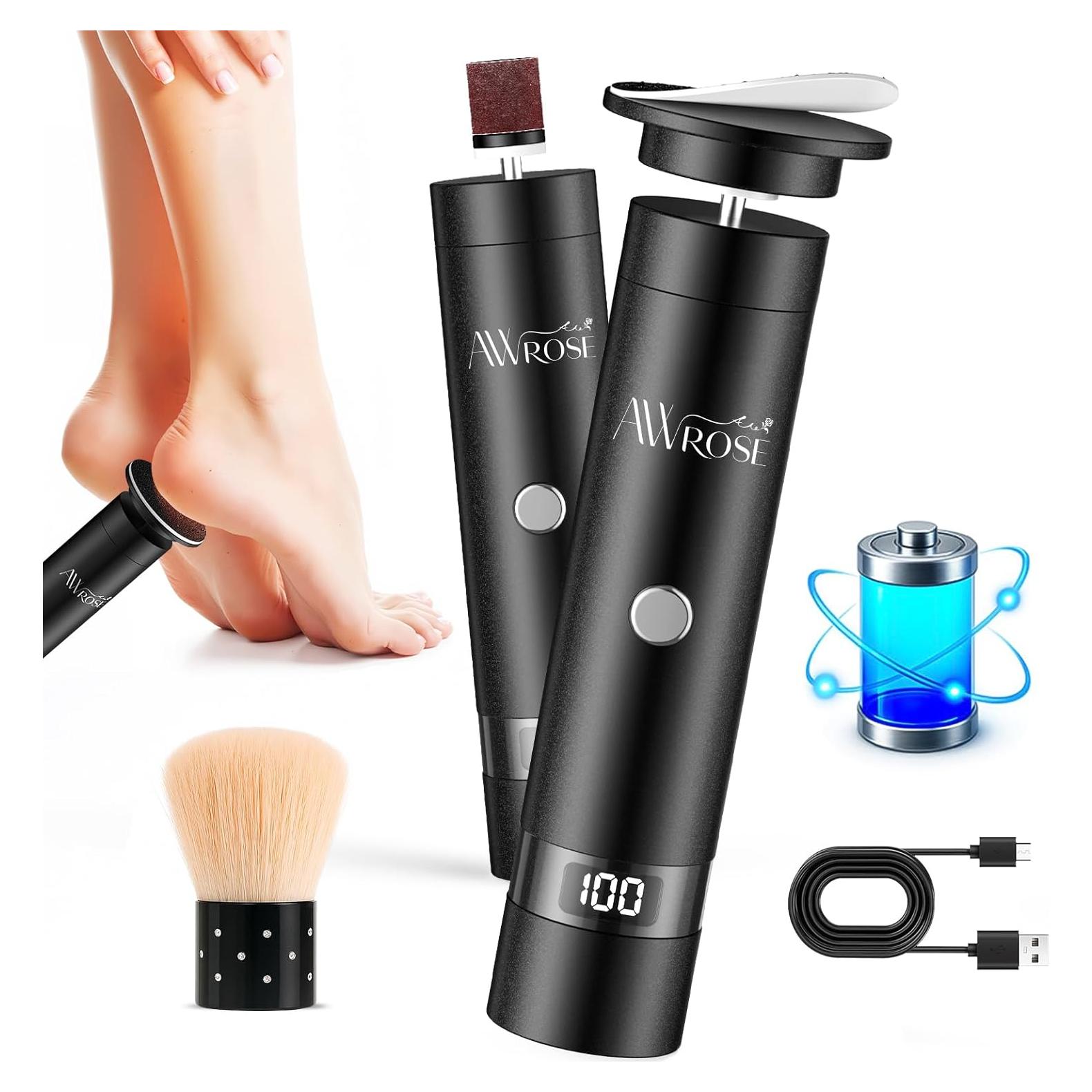 Removedor de Callos Eléctrico AWROSE Inalámbrico 2600mAh
