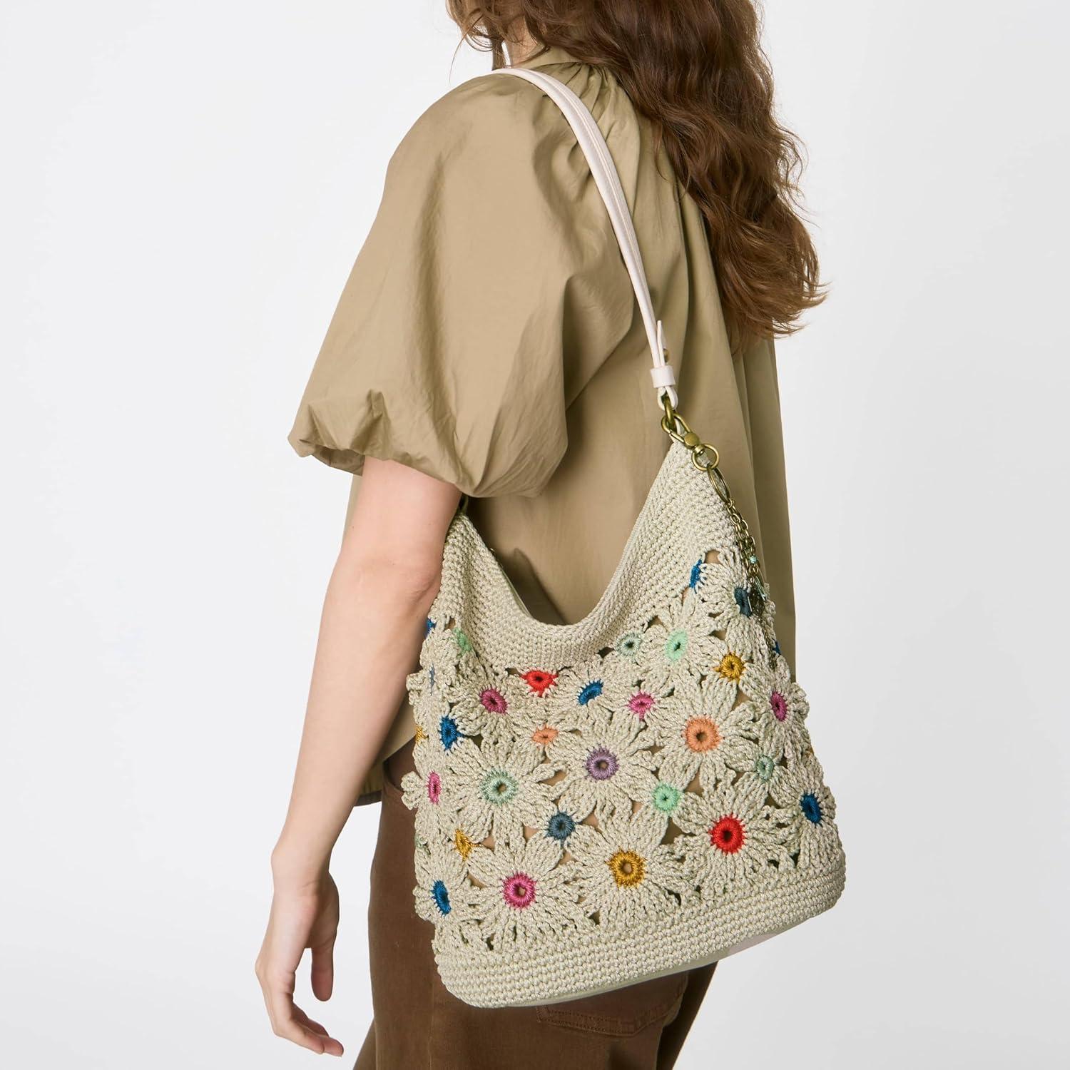 Bolsa Hobo The Sak Sequoia para Mujeres en Ganchillo