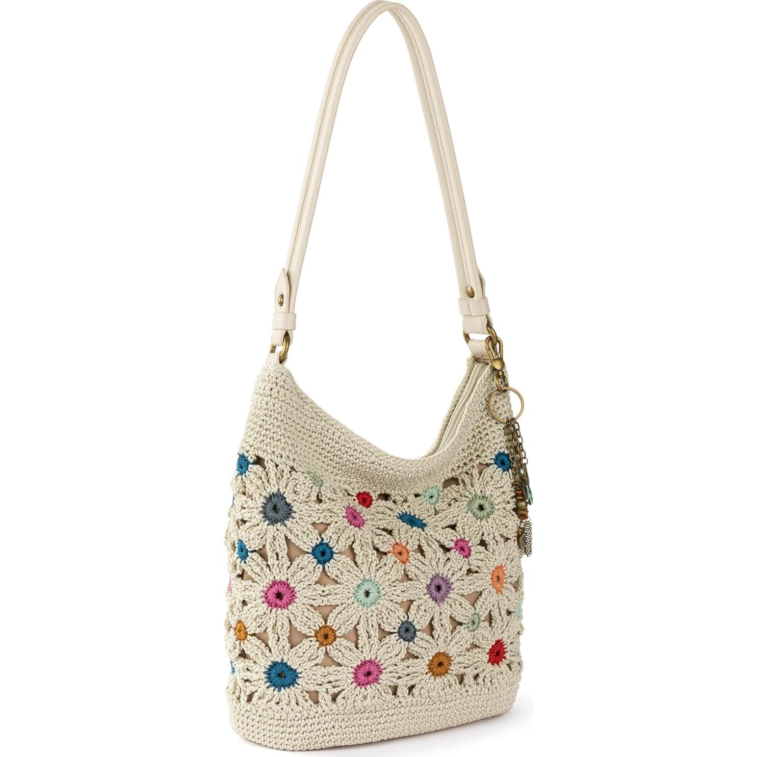 Bolsa Hobo The Sak Sequoia para Mujeres en Ganchillo