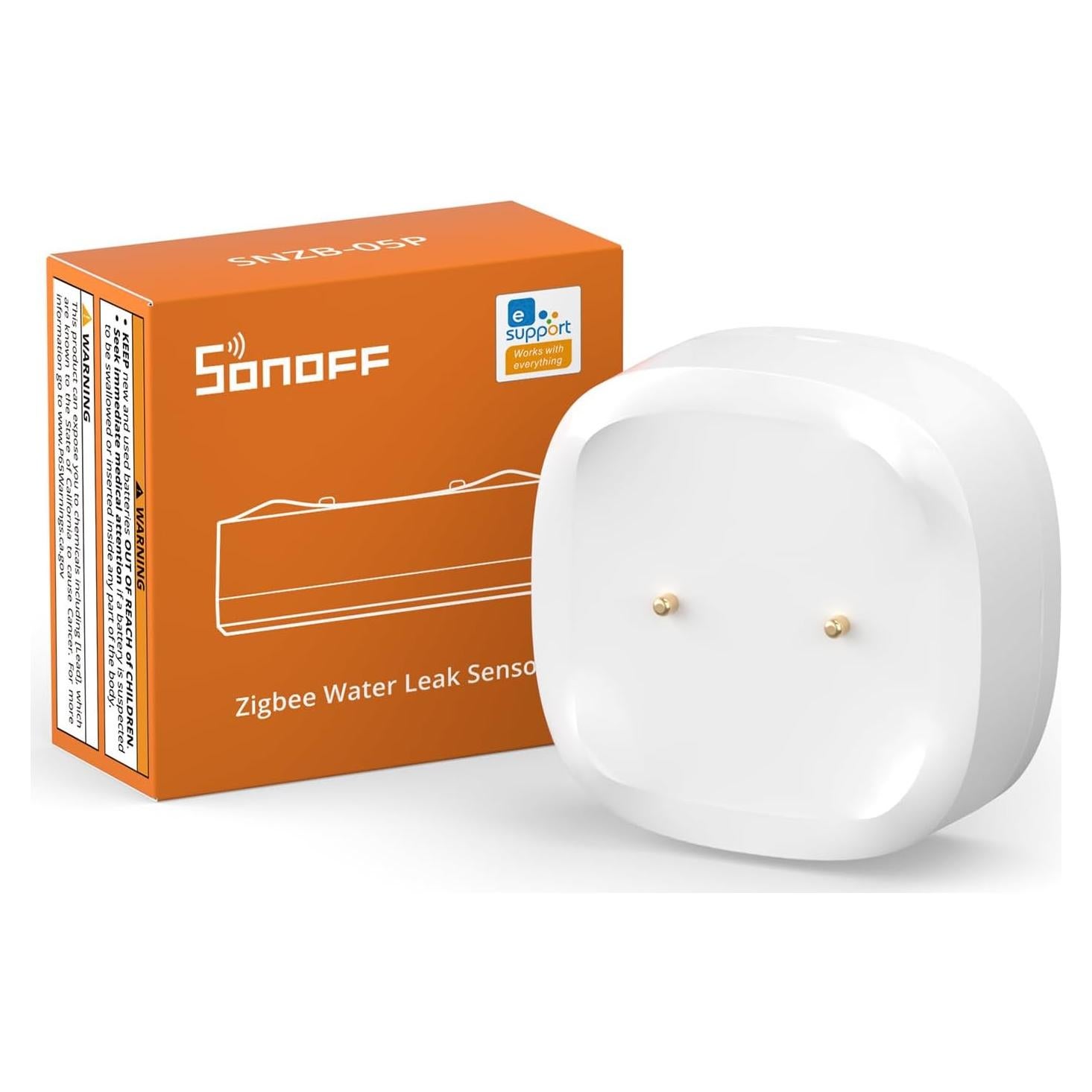 Sensor de Fugas de Agua SONOFF SNZB-05P Zigbee Inalámbrico