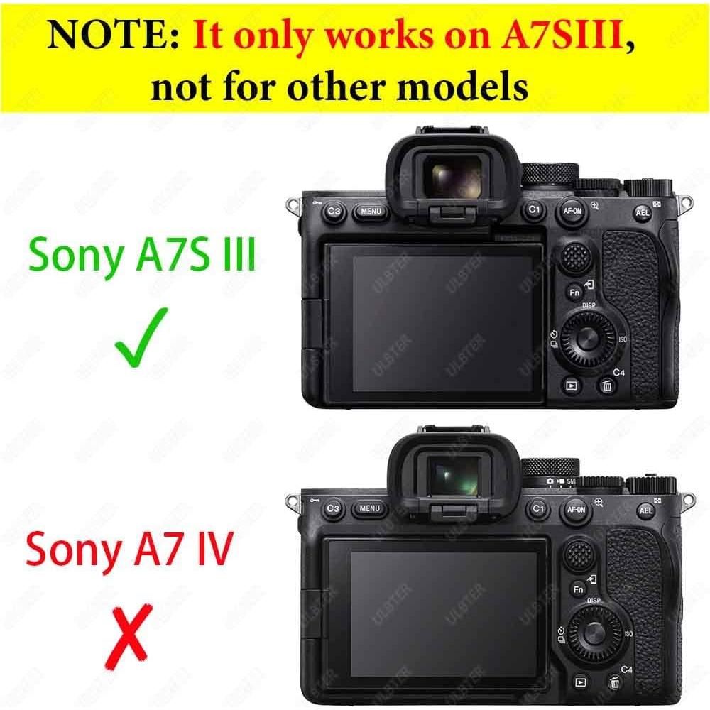Protector de Pantalla Vidrio Templado 9H para Sony A7S III A7S II