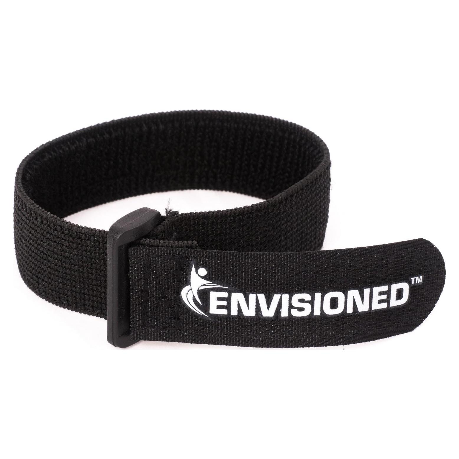 Correas de Cincha Elásticas Envisioned 2.54cm x 30.48cm - Paquete de 10