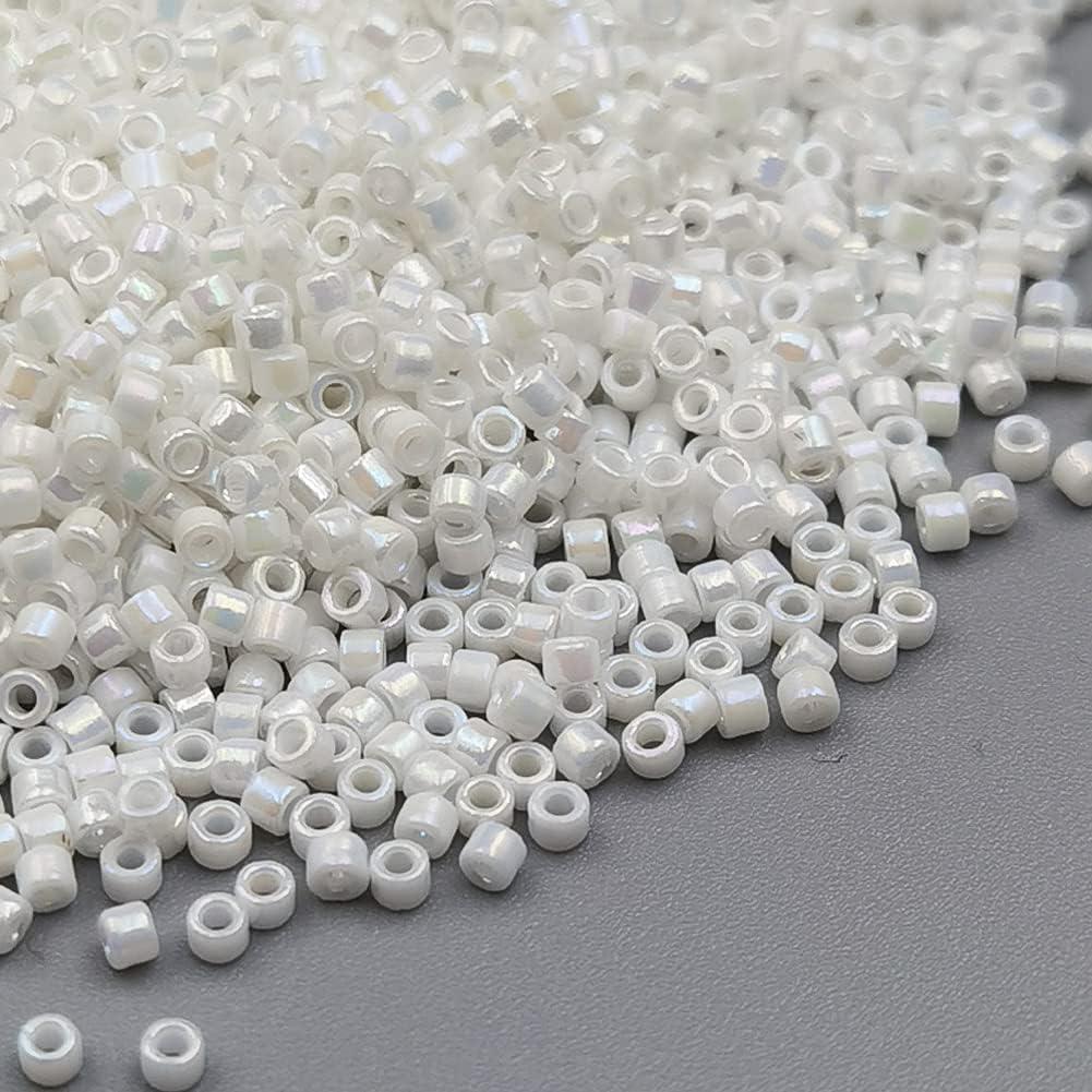 Cuentas de Vidrio Cilíndricas INSPIRELLE 80g 12/0 16 Colores Pastel