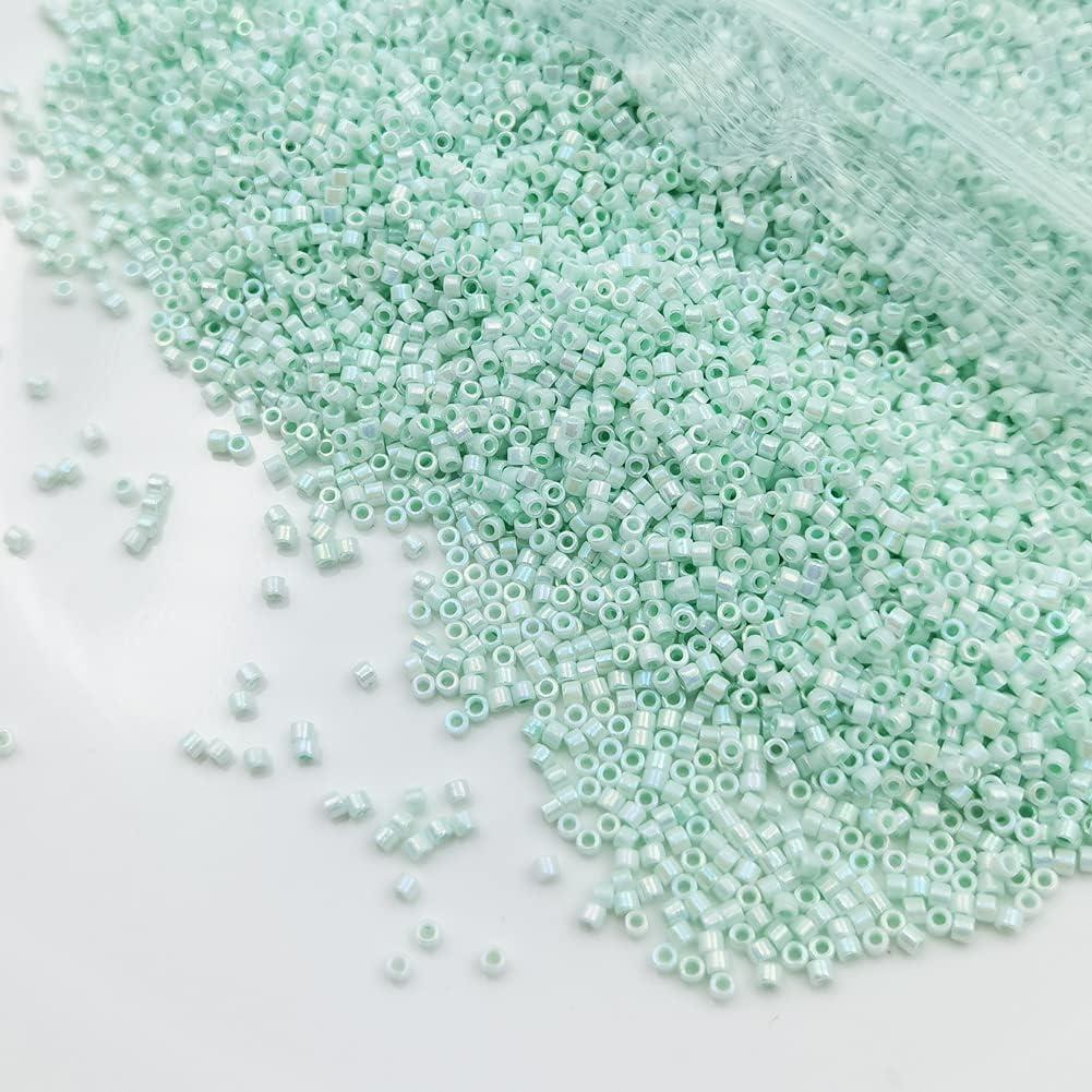 Cuentas de Vidrio Cilíndricas INSPIRELLE 80g 12/0 16 Colores Pastel