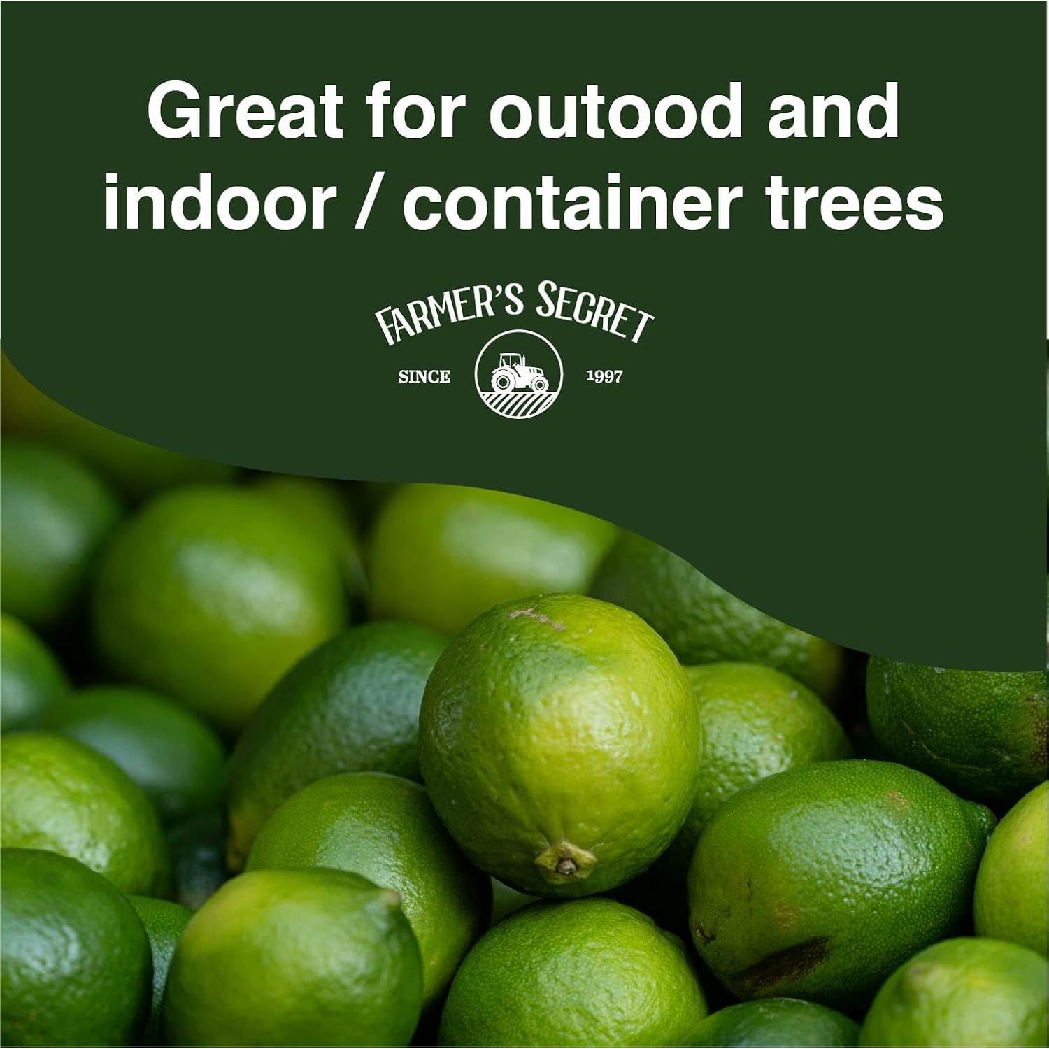Fertilizante Super Concentrado para Árboles Cítricos Farmer's Secret 227g