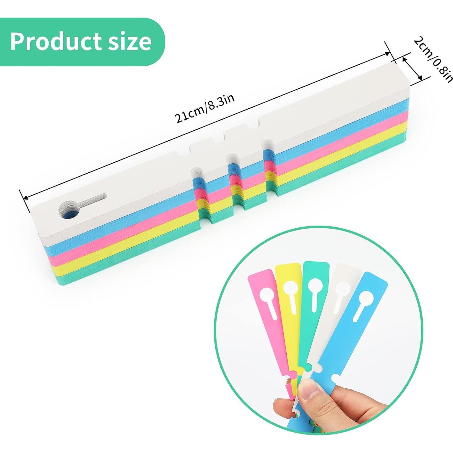 Etiquetas de Plástico para Jardín KINGLAKE 200 Pcs 2x20cm