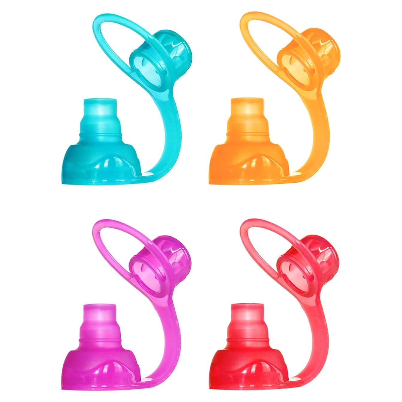 Tapa de Bolsa de Comida ChooMee SoftSip 100% Silicona 4 Unidades