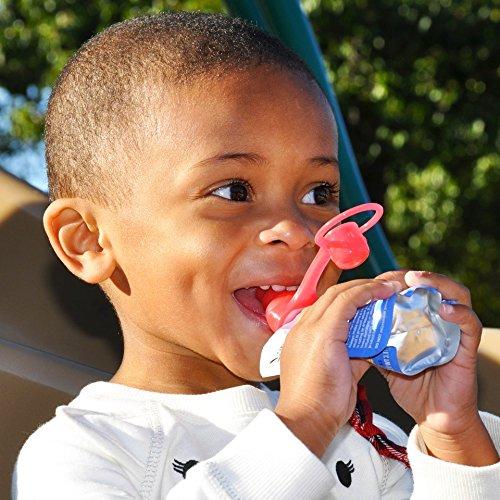 Tapa de Bolsa de Comida ChooMee SoftSip 100% Silicona 4 Unidades