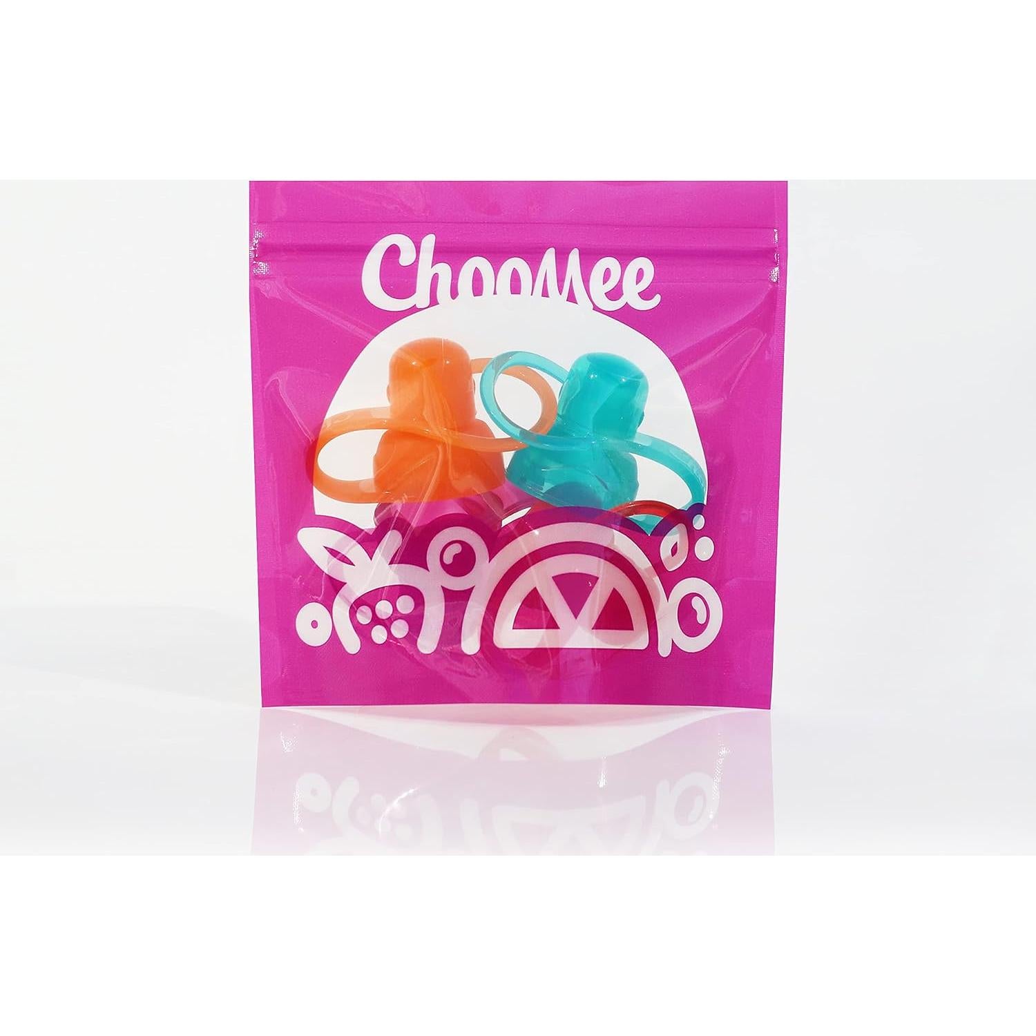 Tapa de Bolsa de Comida ChooMee SoftSip 100% Silicona 4 Unidades