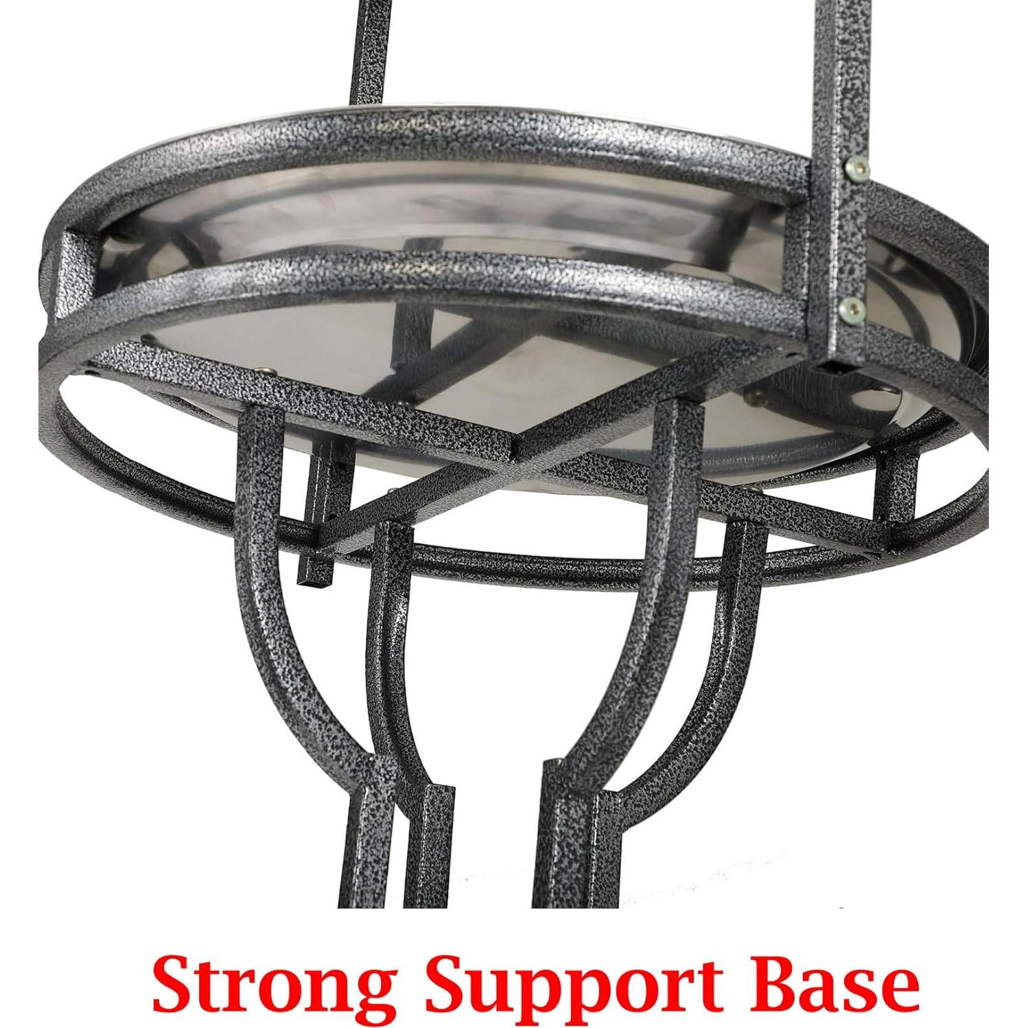 Perchero para Aves Mcage 49.5x46.5x170cm Hierro Forjado