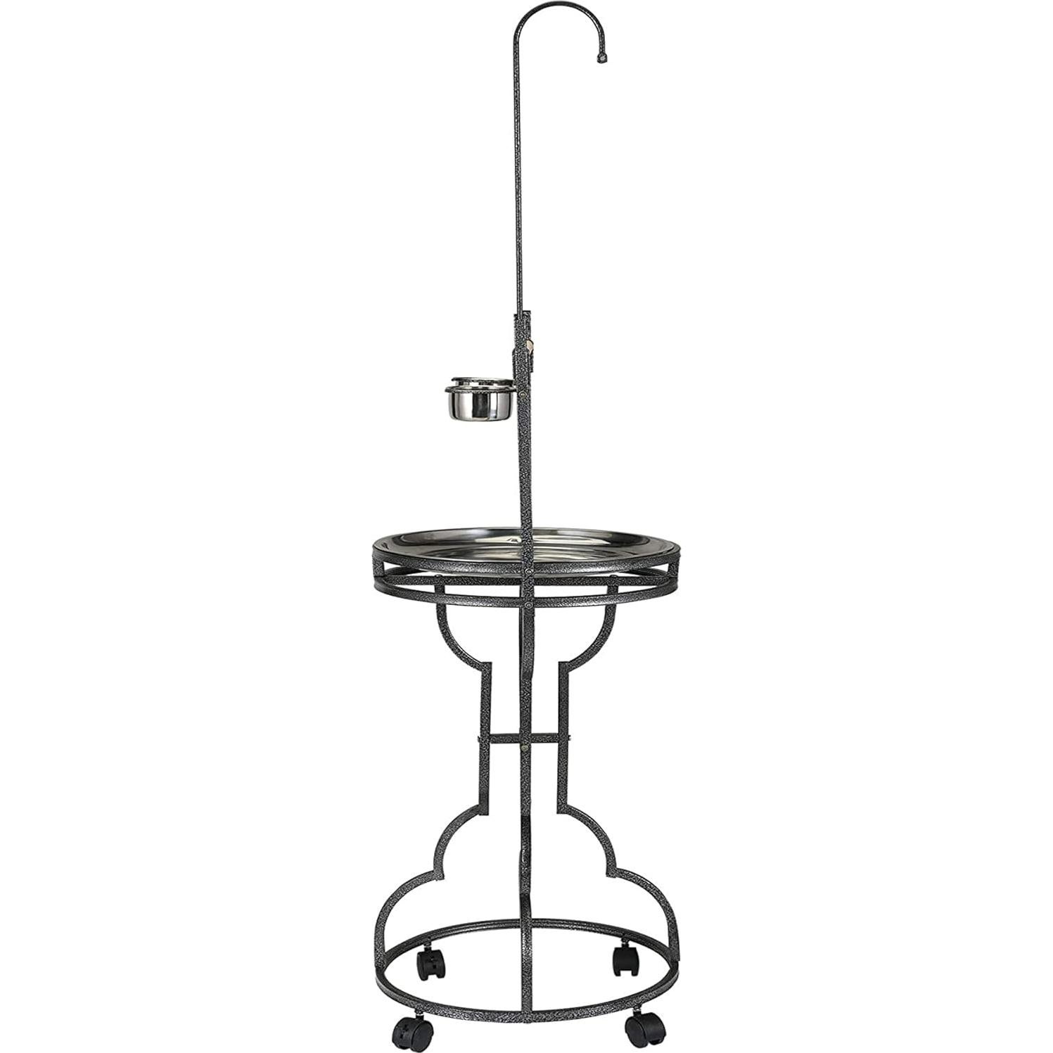 Perchero para Aves Mcage 49.5x46.5x170cm Hierro Forjado