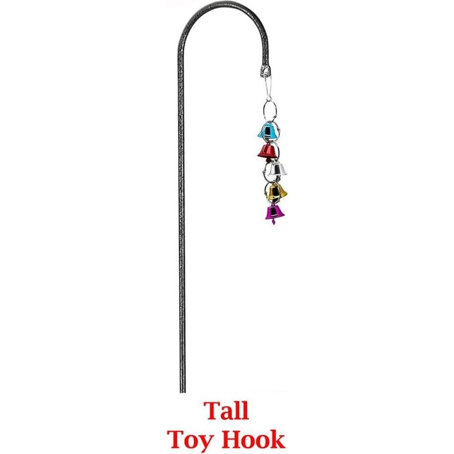 Perchero para Aves Mcage 49.5x46.5x170cm Hierro Forjado