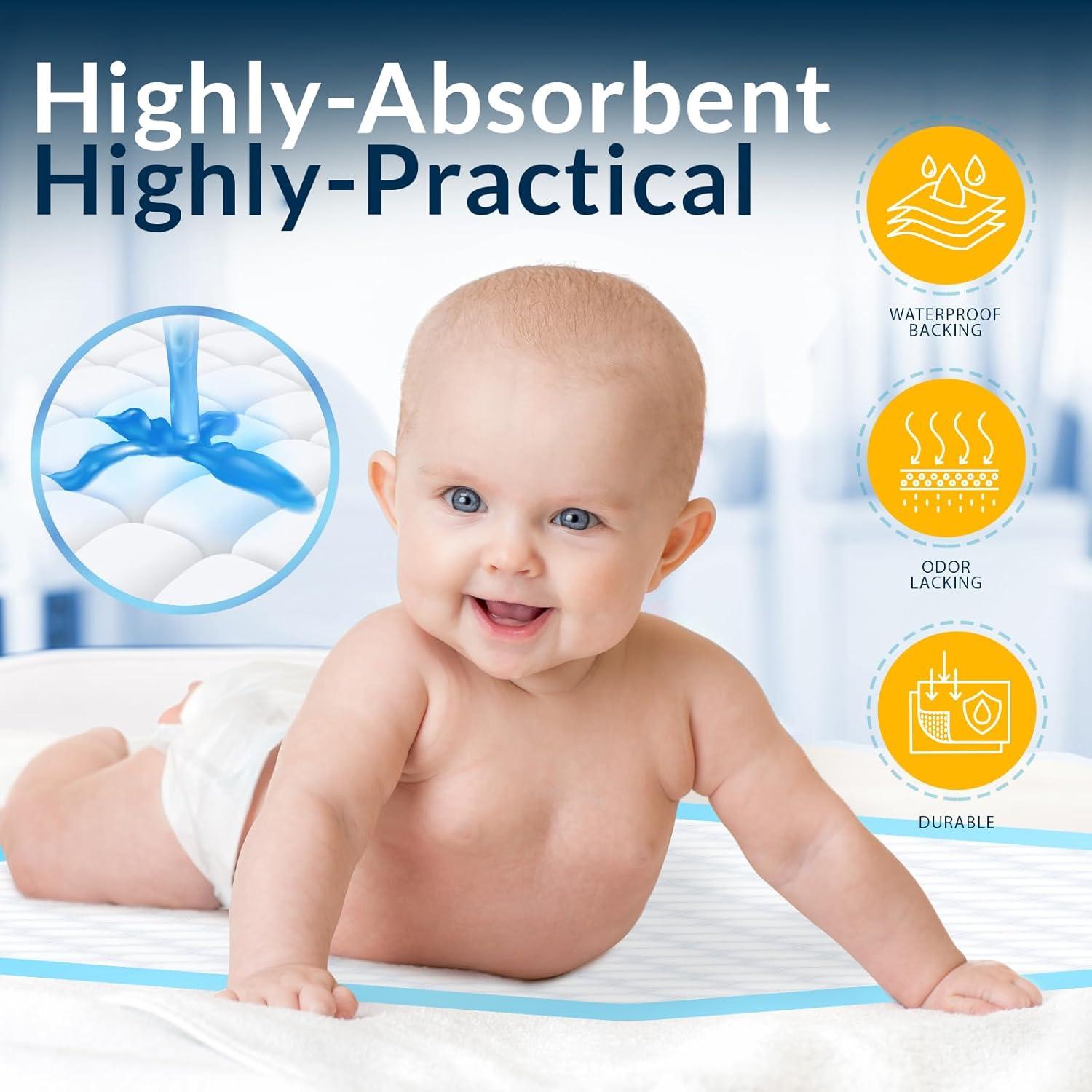 Almohadillas Desechables Medpride 43x61 cm - 100 Unidades