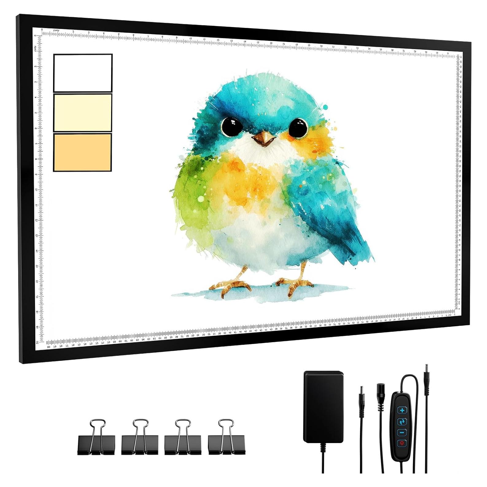 Luz Pad A1 DONPODER 10000 Lux LED Ajustable 3 Colores