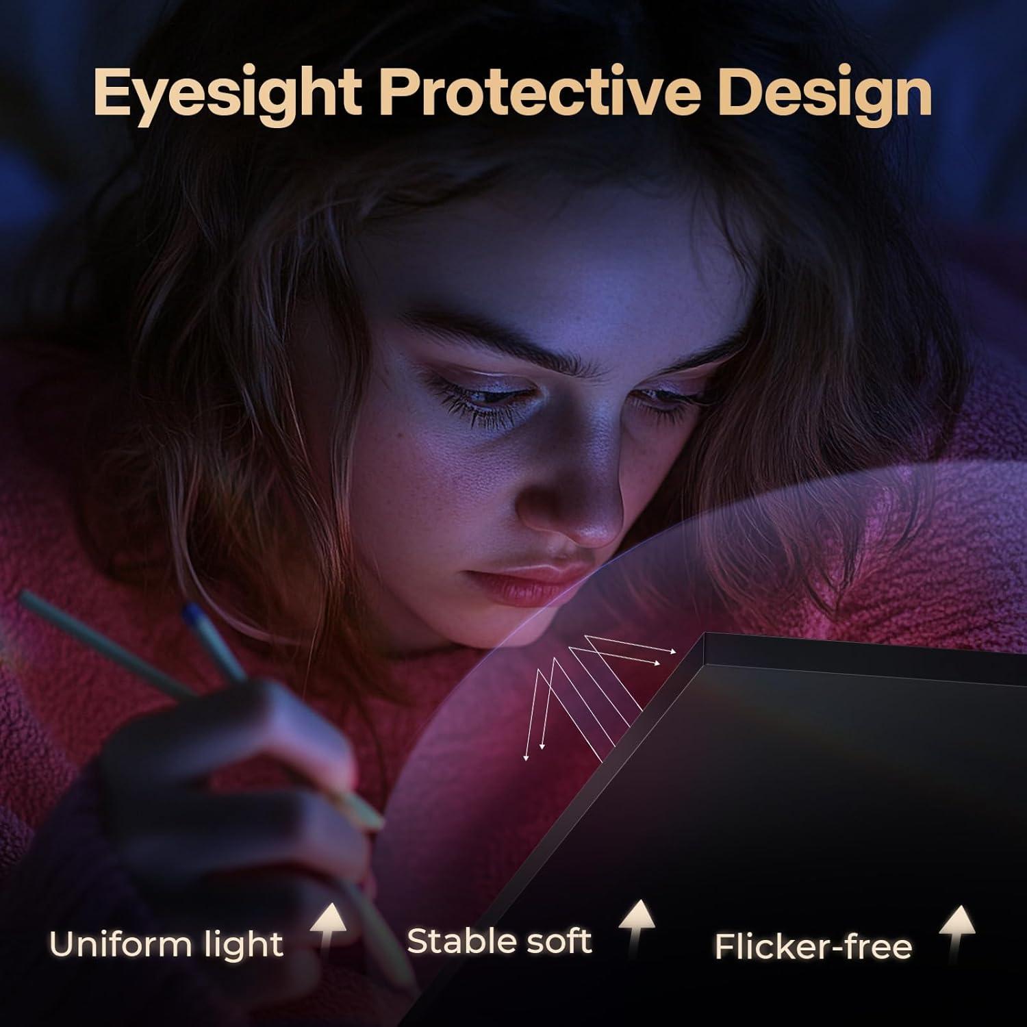 Luz Pad A1 DONPODER 10000 Lux LED Ajustable 3 Colores