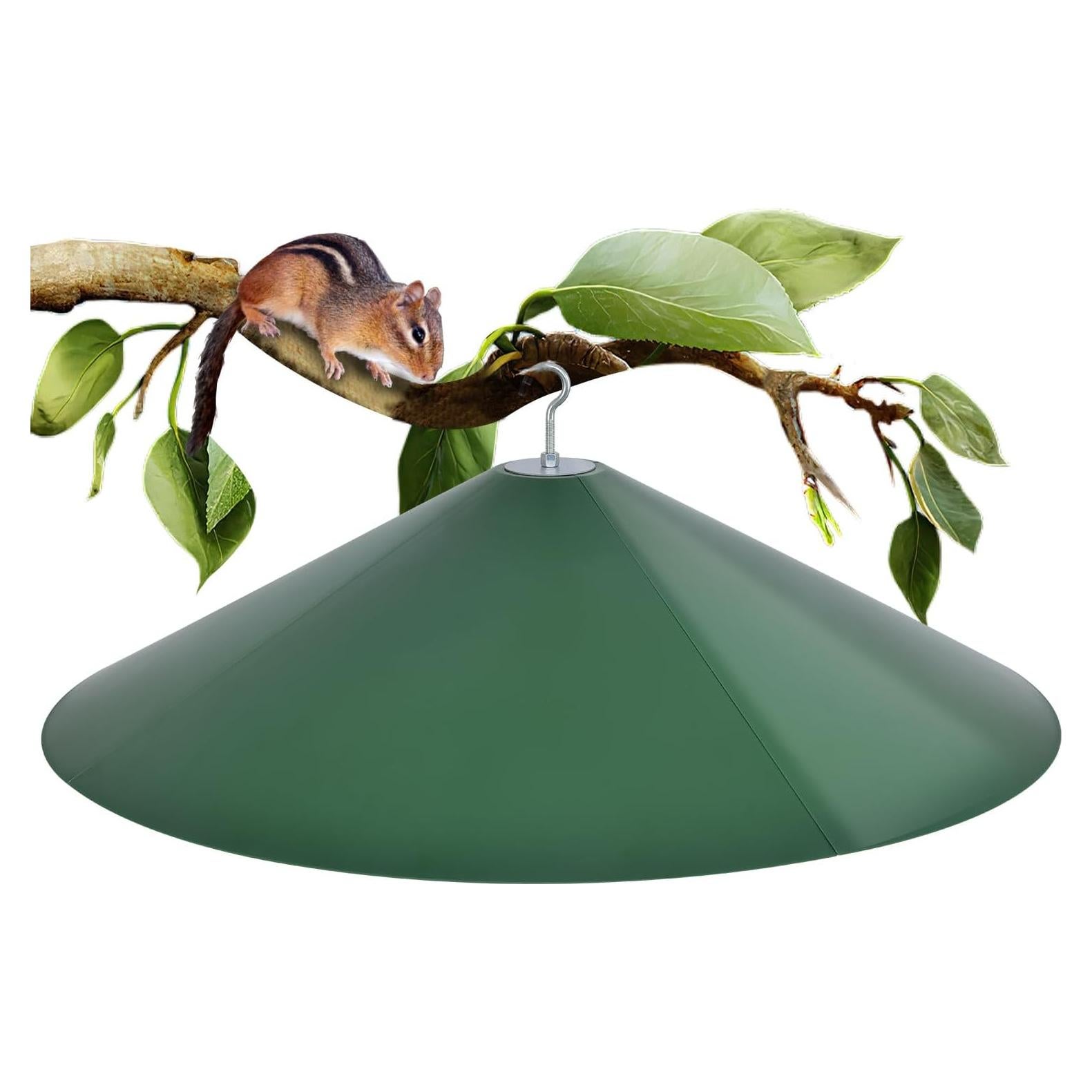 Baffle para Ardillas KITVONA 61 cm Verde - A prueba de aves