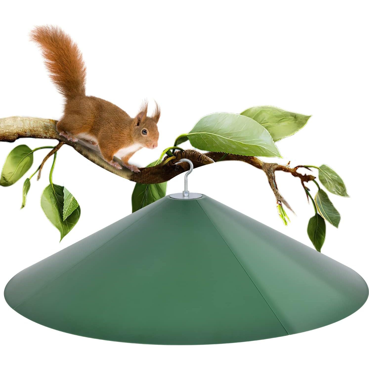 Baffle para Ardillas KITVONA 61 cm Verde - A prueba de aves