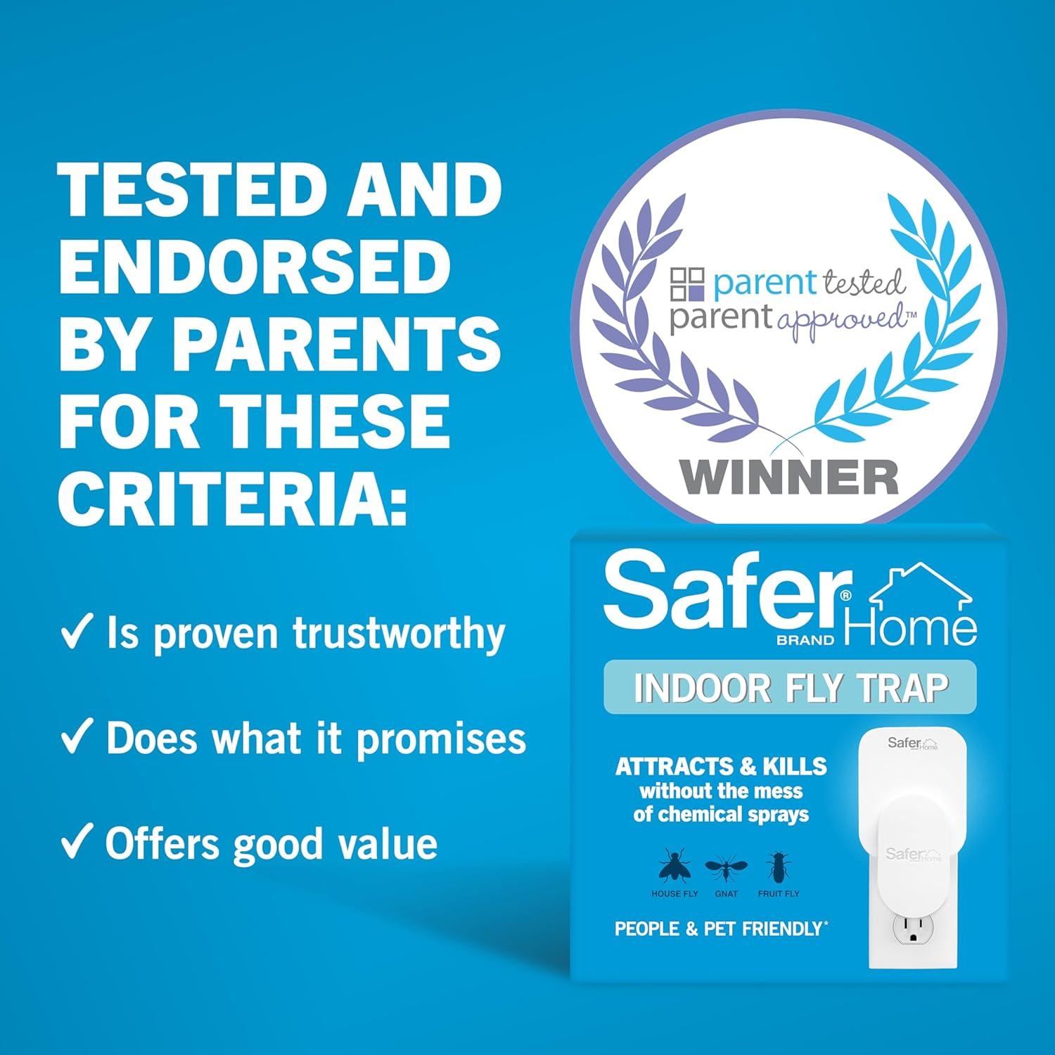 Trampa para Moscas Interior Safer Home SH502-1R5SR 37 m²