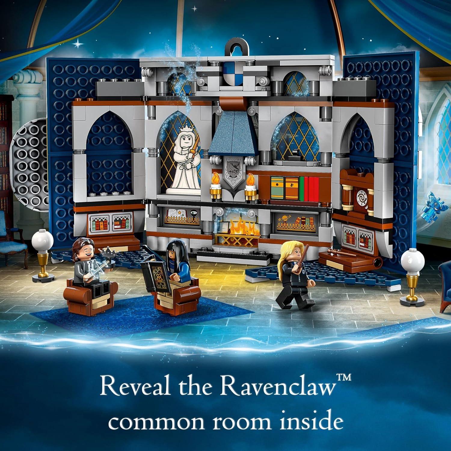 LEGO Harry Potter Estandarte Ravenclaw 76411 Decoración 3D