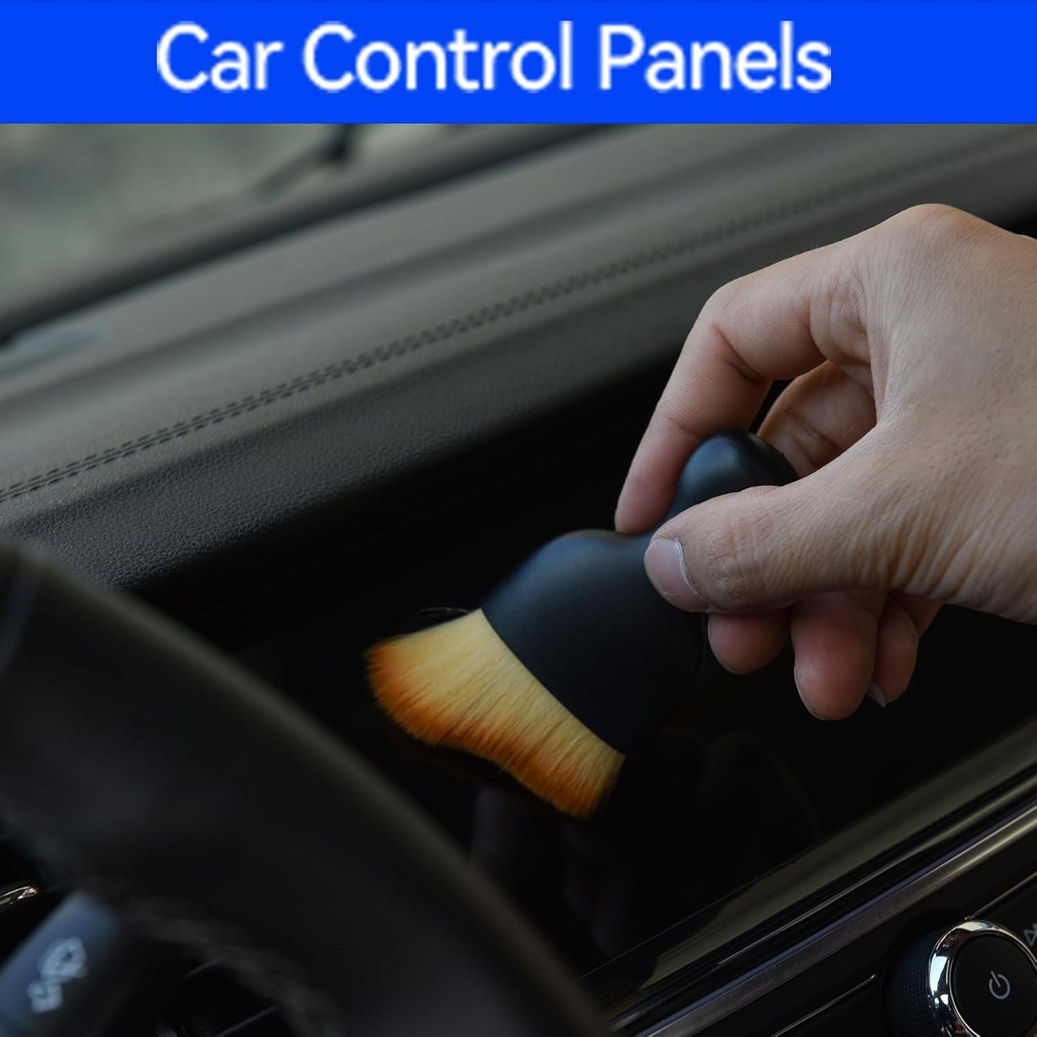 Cepillo de Detalle de Coche JsqFogey Ultra Suave 3 Piezas