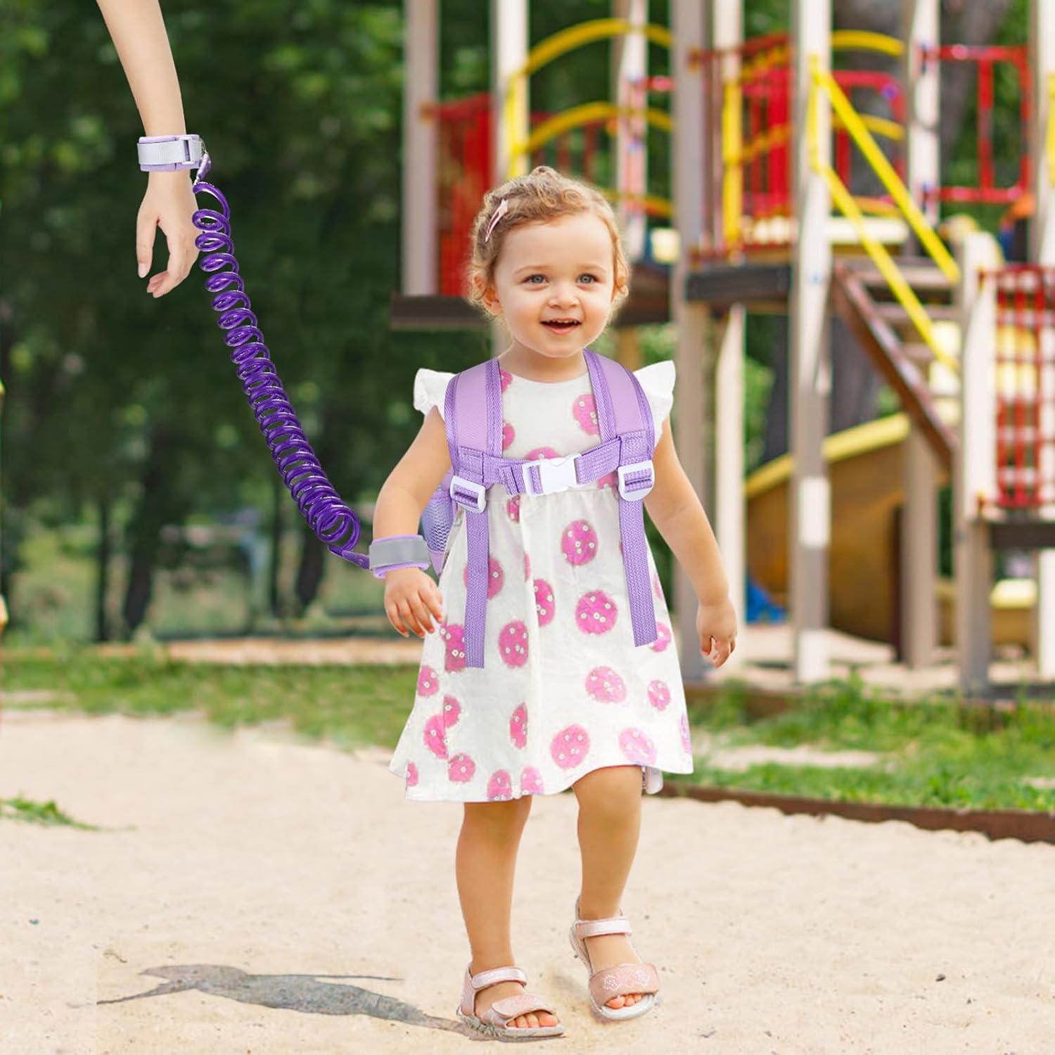 Mochila Infantil Accmor con Correa Antipérdida Durazno 4 en 1