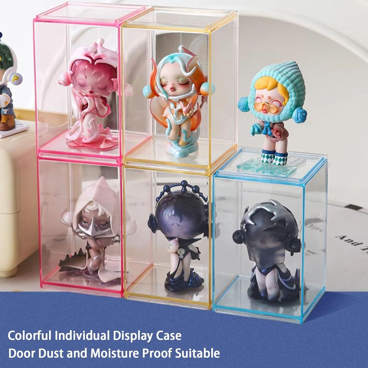 Cajas de Exhibición Acrílicas WMM 3 PCS Apilables 11.5 cm