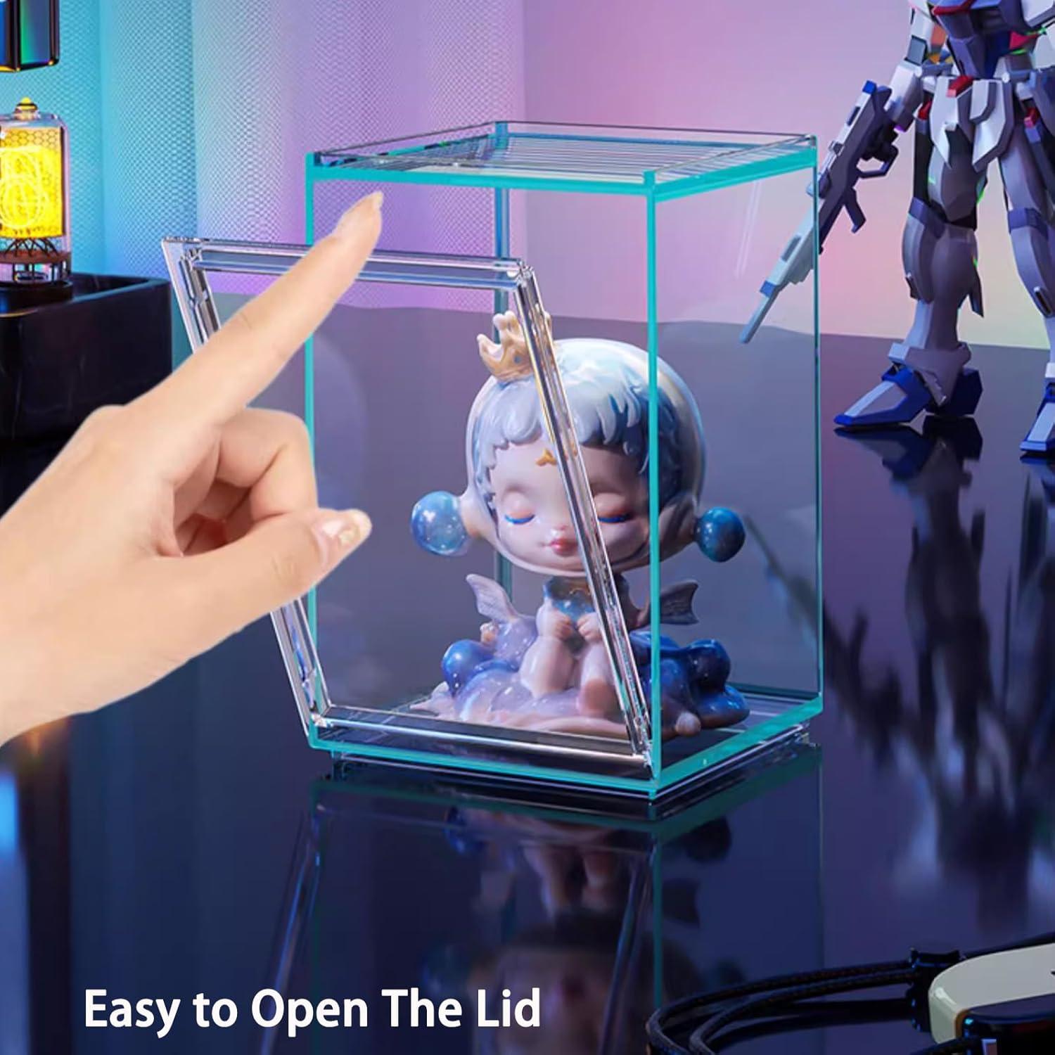 Cajas de Exhibición Acrílicas WMM 3 PCS Apilables 11.5 cm