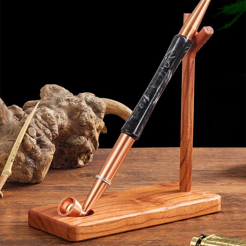 Soporte de Madera para Pipa de Tabaco Tom's Wheezes - Desmontable