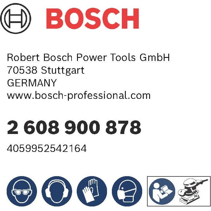 Papel de Lija Bosch Expert C470 80x133 mm Grano 60 10 Piezas