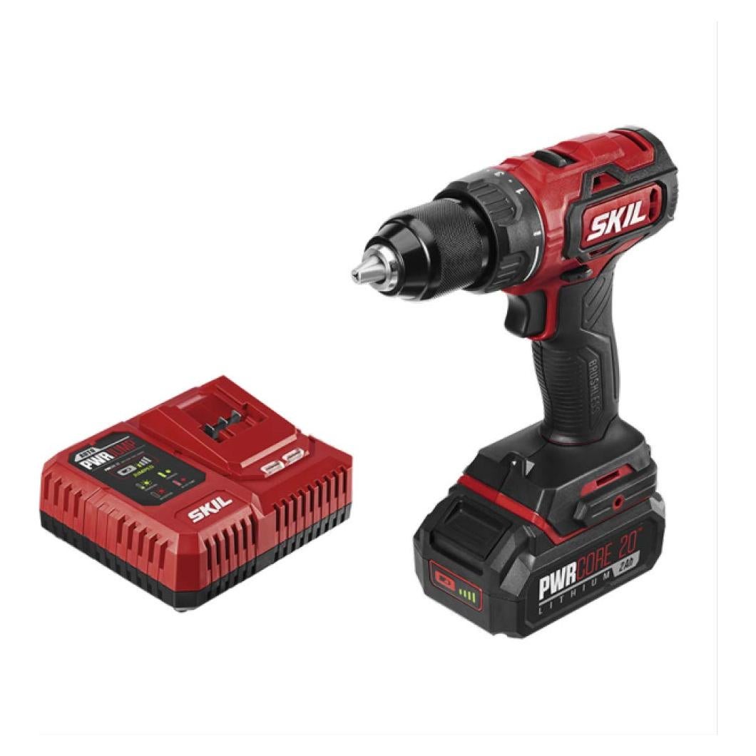 Taladro Conductor Inalámbrico SKIL PWR CORE 20V 1/2" con Batería