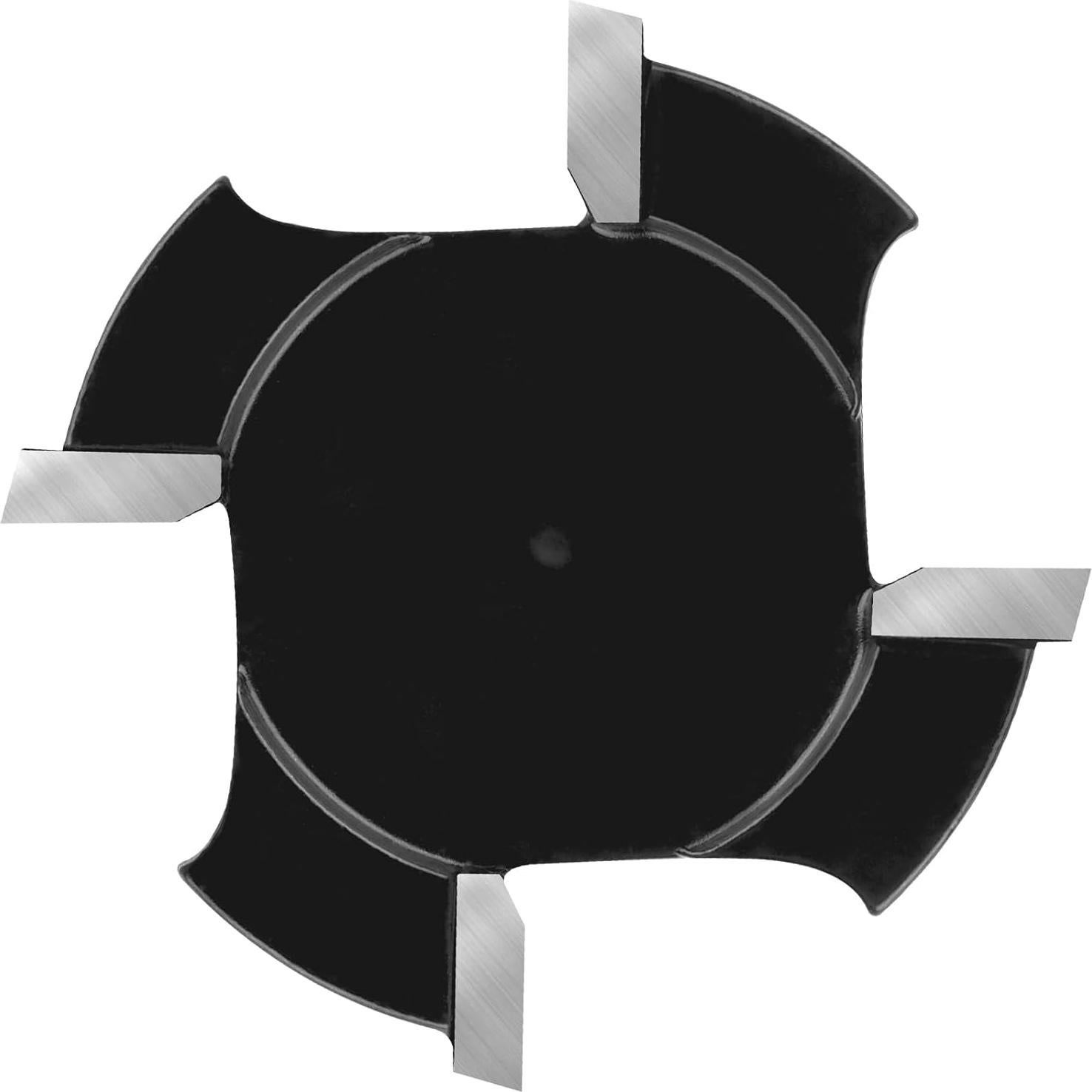 Fresa CNC Aplanadora BINSTAK 1/4" Shank 38mm Diámetro 4 Alas